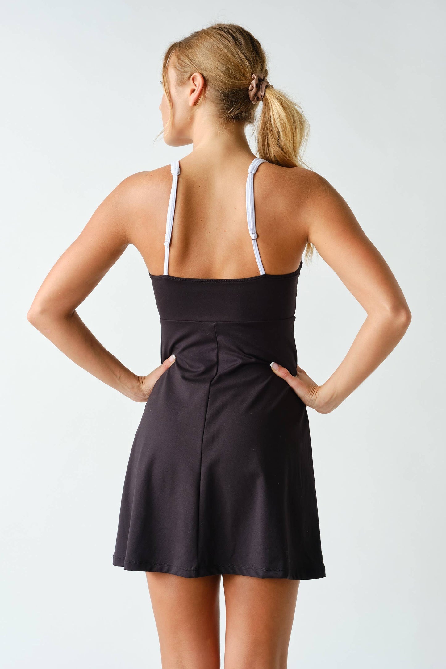 Sculpted Cutout Exercise Dress