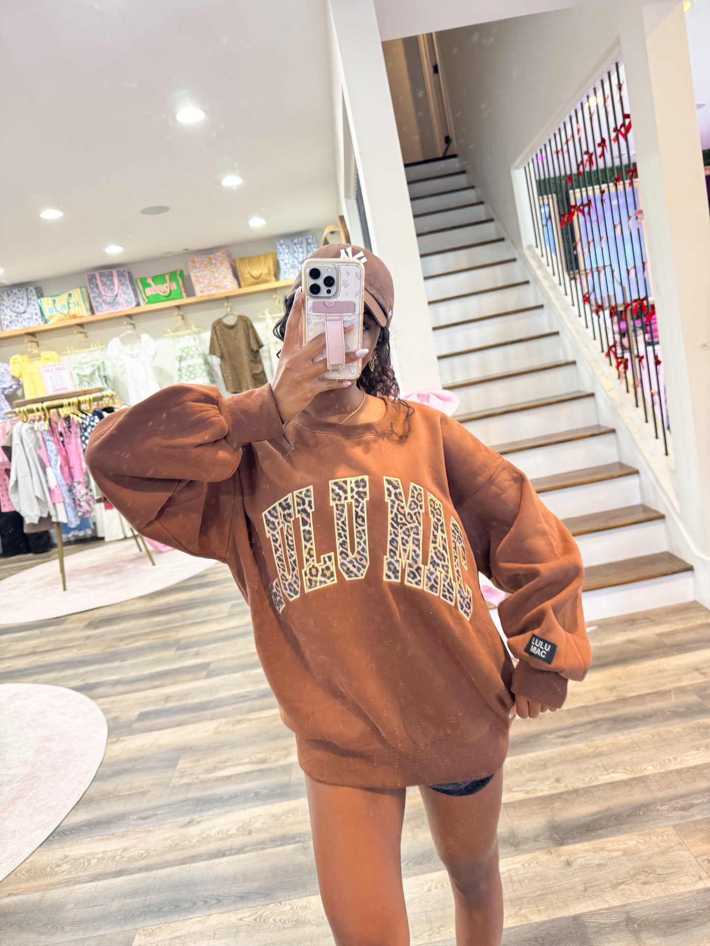 Lulu Mac Cheetah Sweatshirt
