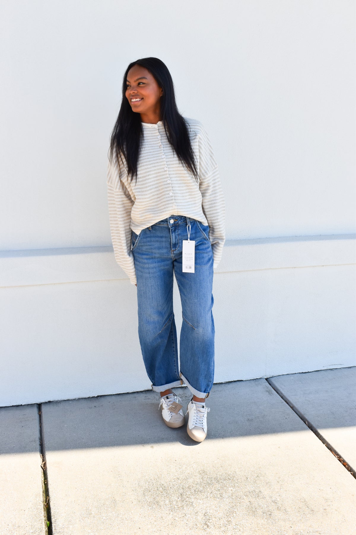 Piper Stripe Cardigan