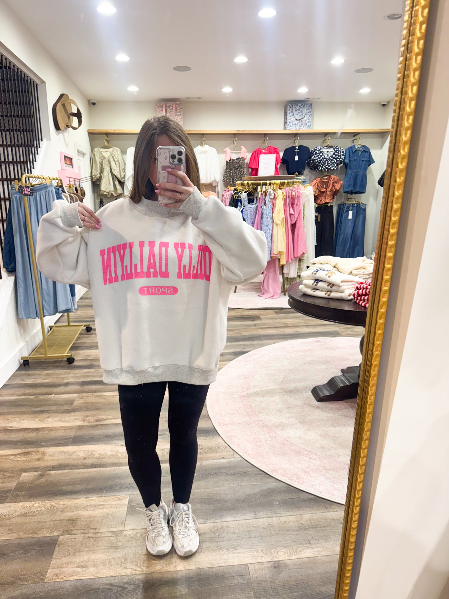 Dilly Dally Sport Reversible Mockneck