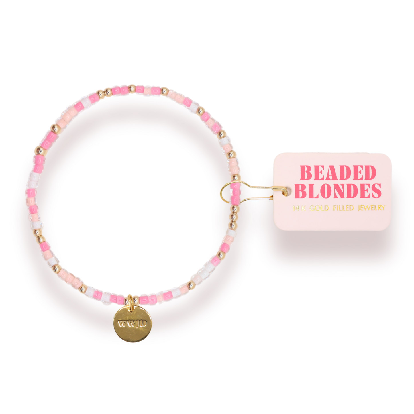 WWJD Charm Sprinkle Bracelet