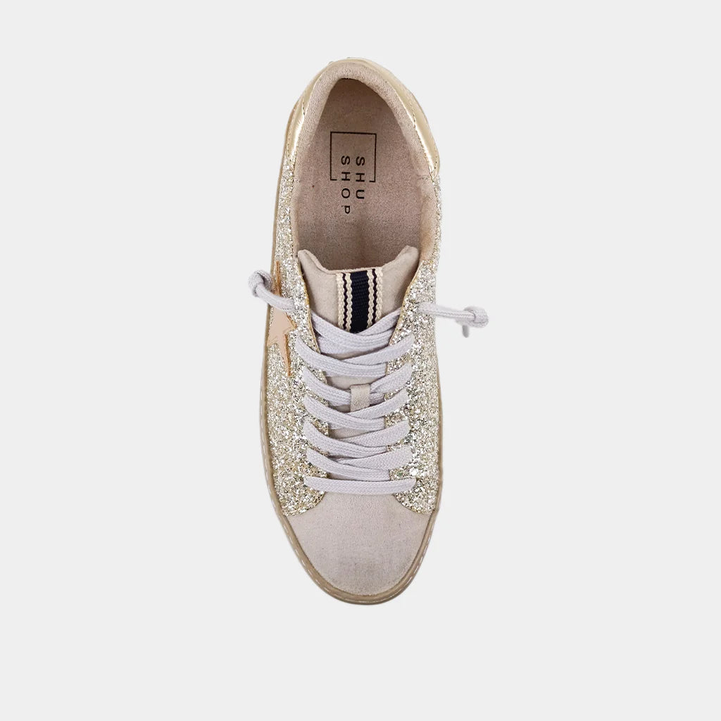 Gold Paula Sneakers