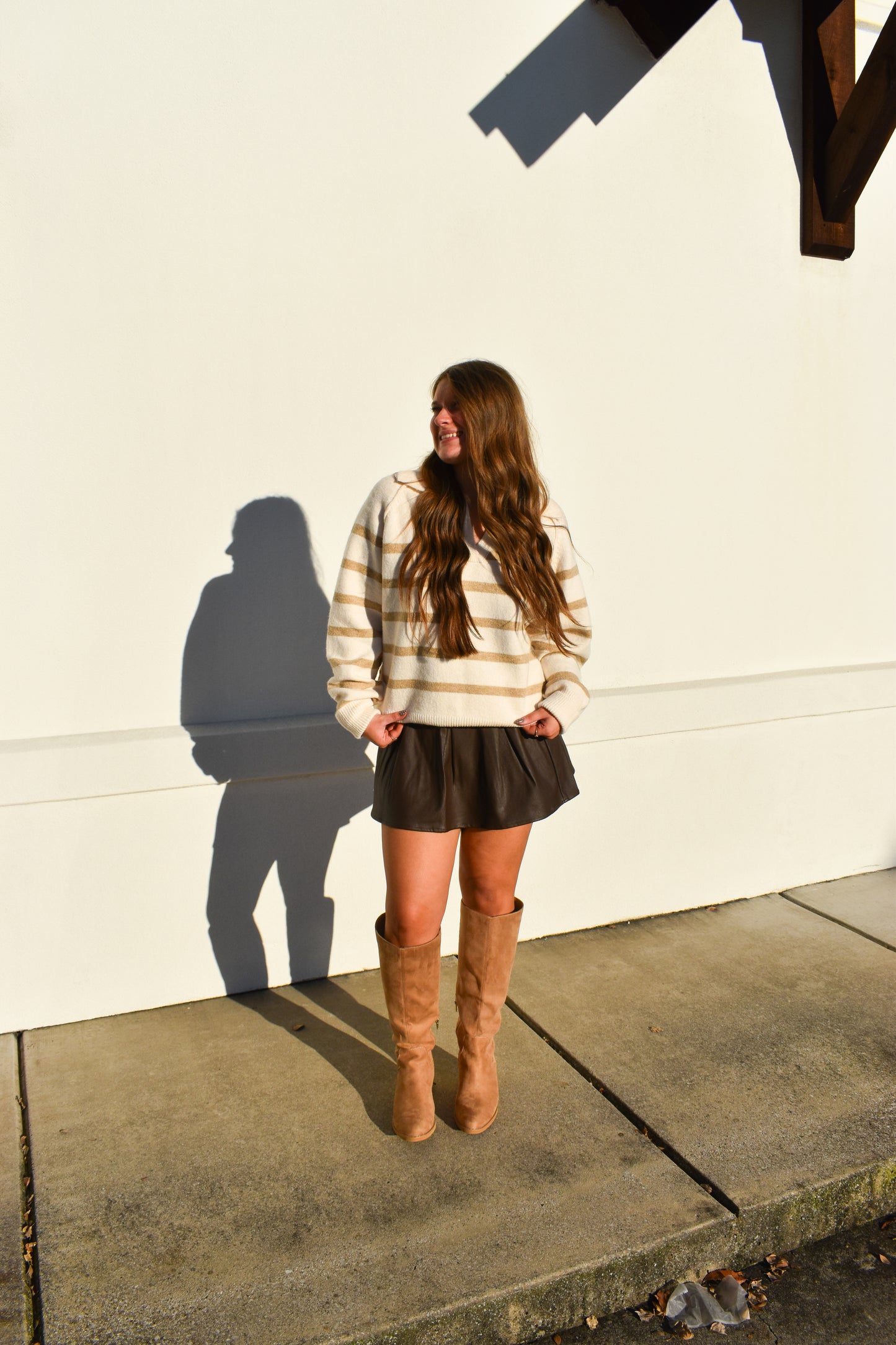 Cozy Classic Stripe Sweater