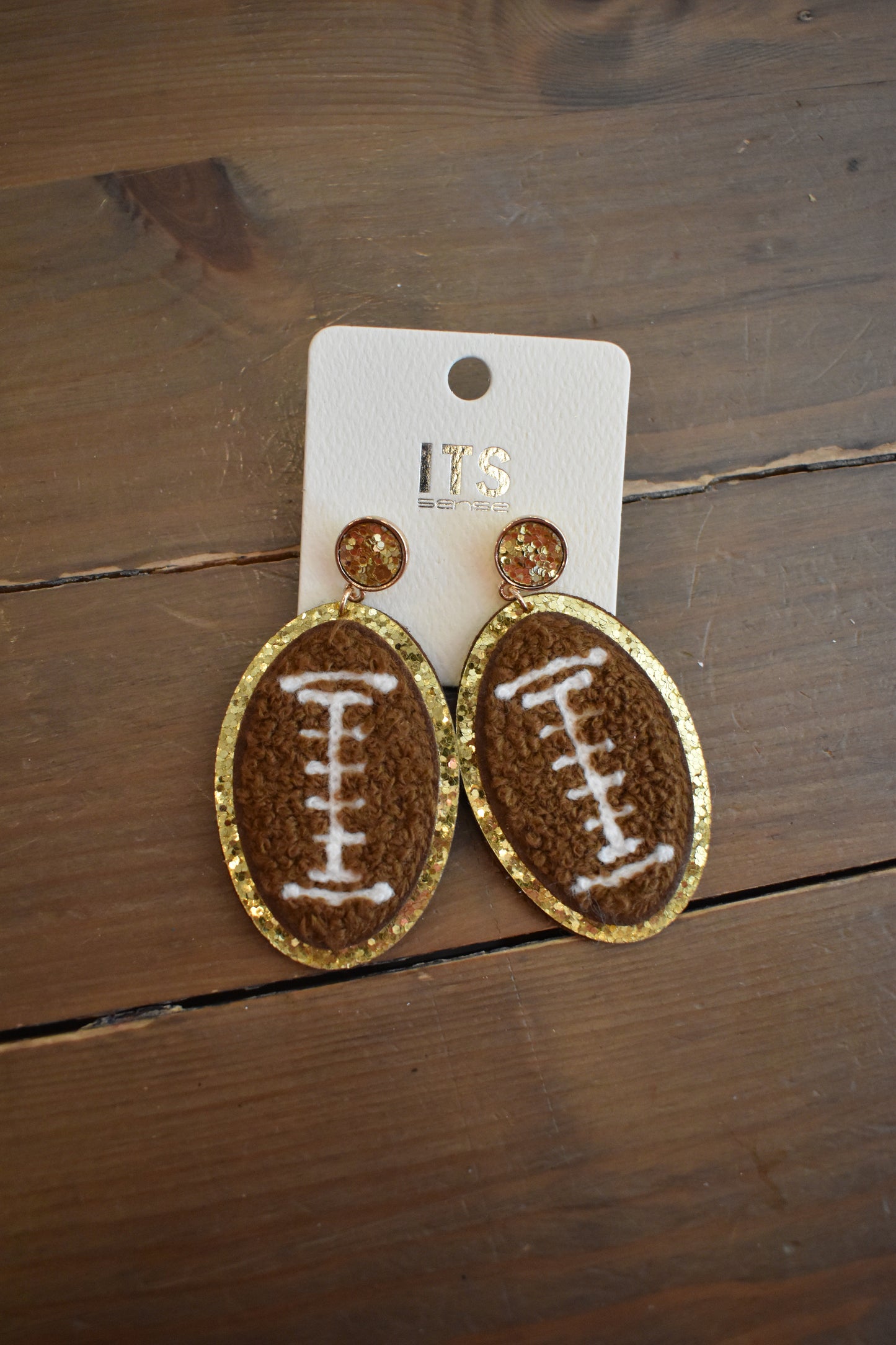 Game Day Football Earrings