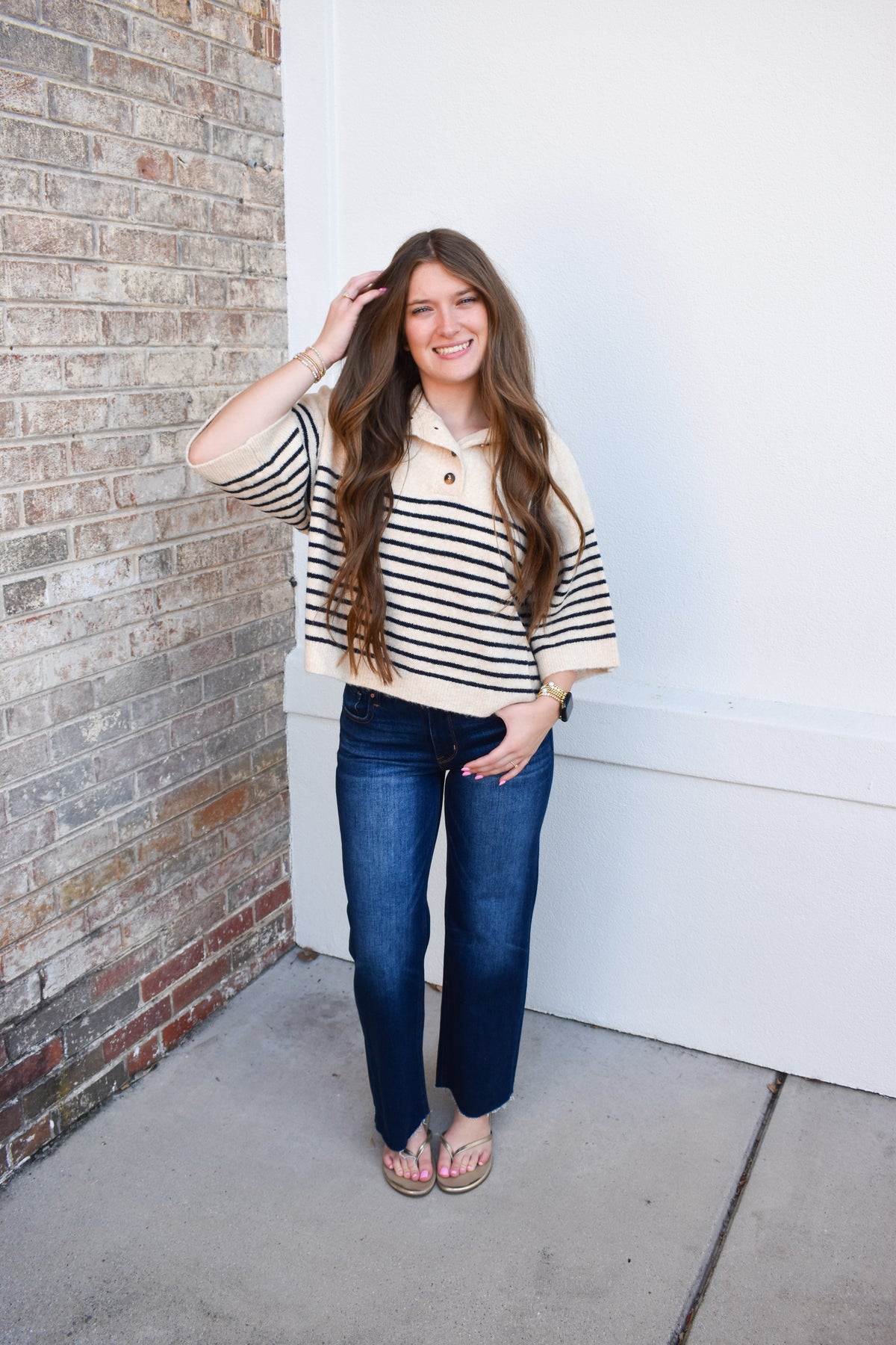 Autumn Coast Stripe Sweater