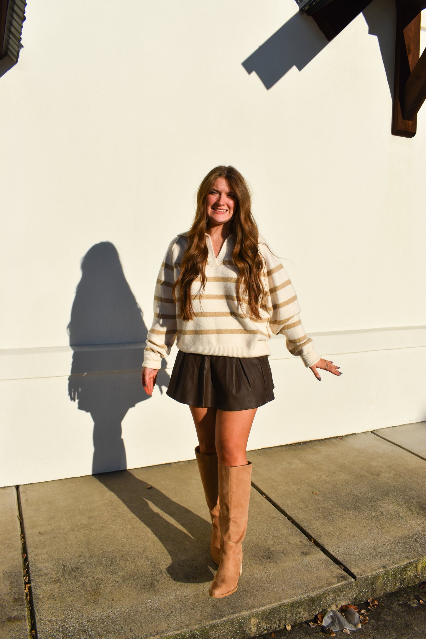 Cozy Classic Stripe Sweater