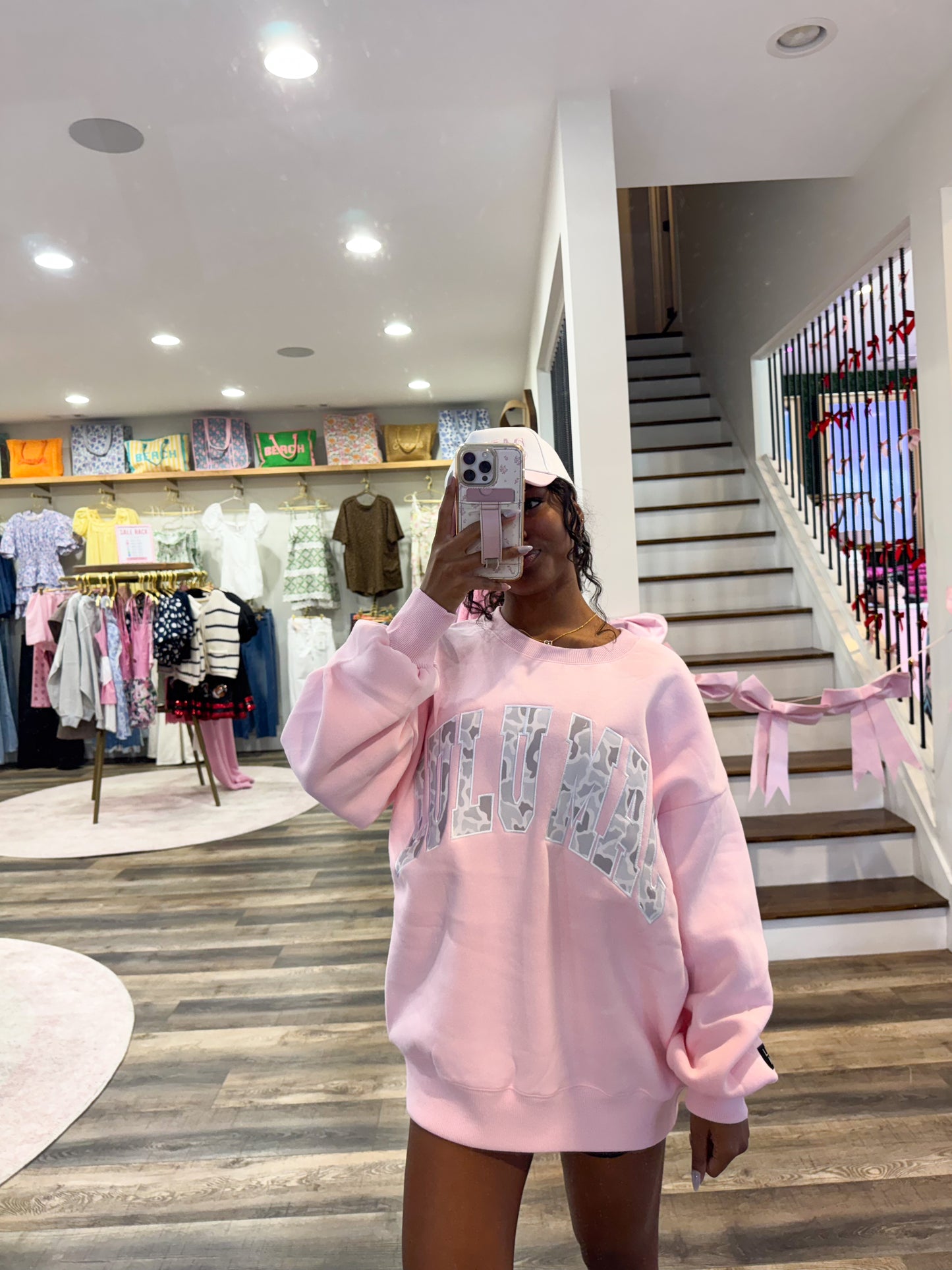 Lulu Mac Light Camo: Pink