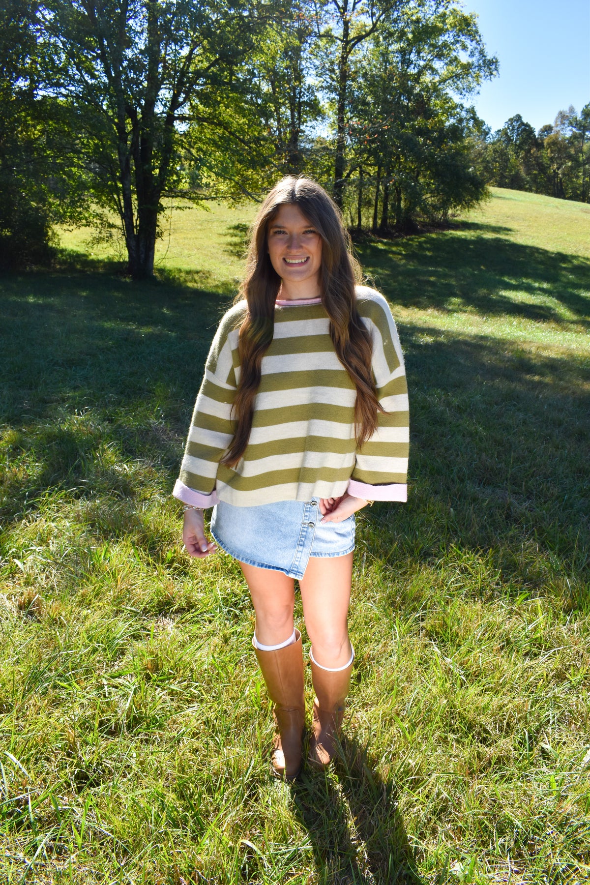The Olive & Blush Reversible Sweater