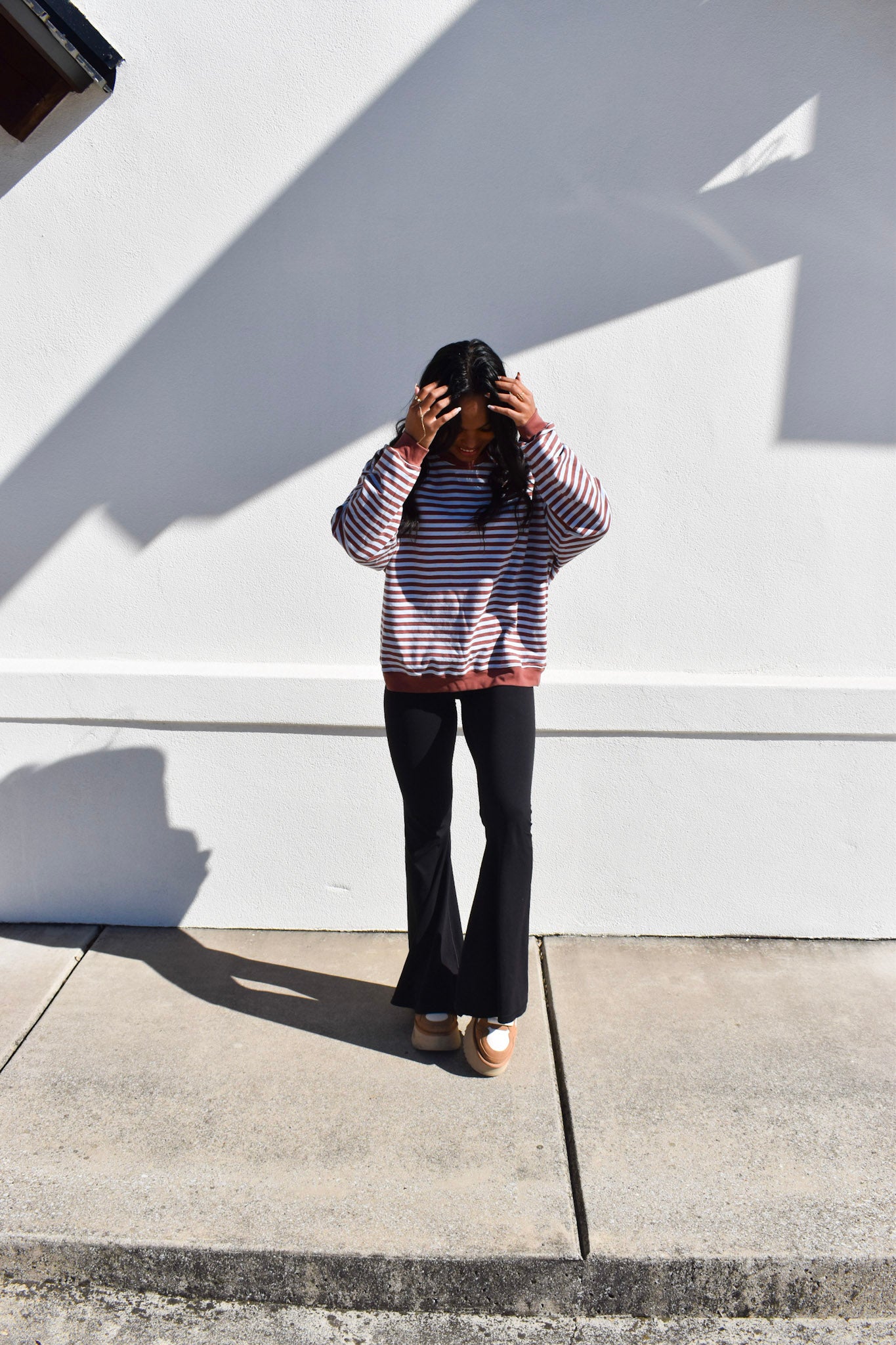 Billie Stripe Sweatshirt