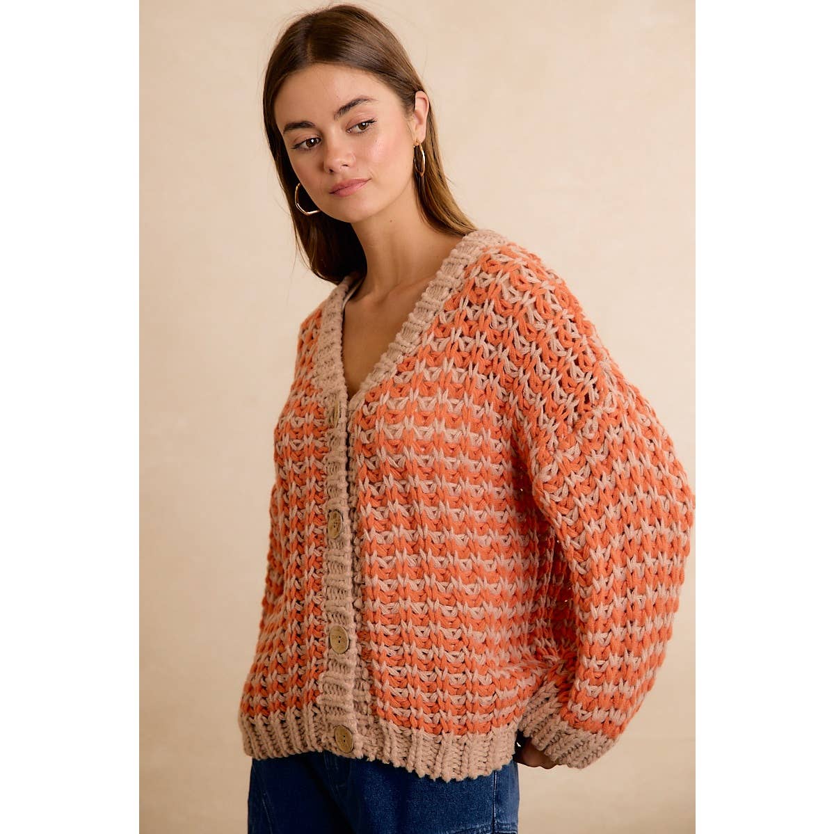Thanksgiving Harvest Chunky Cardigan