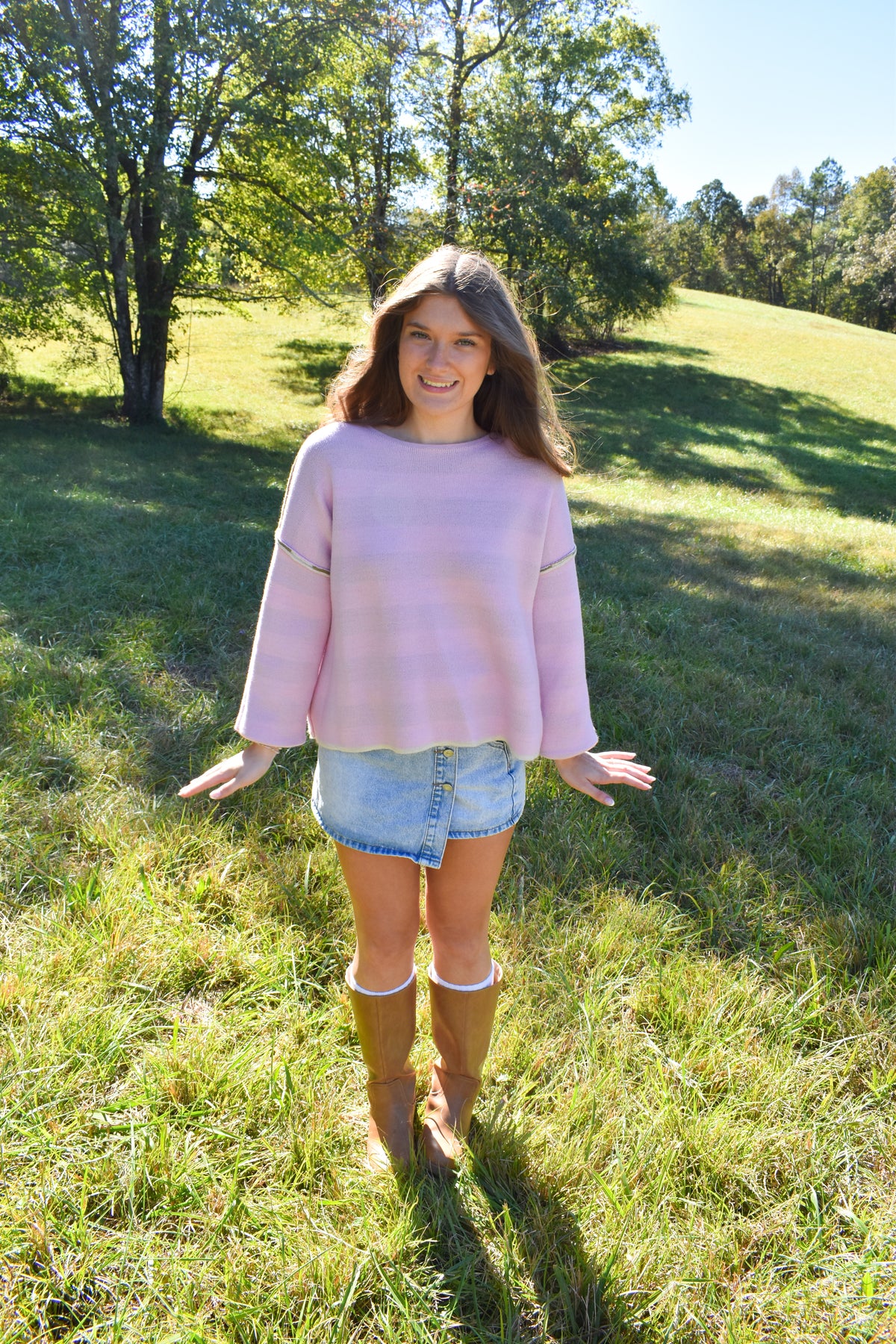 The Olive & Blush Reversible Sweater
