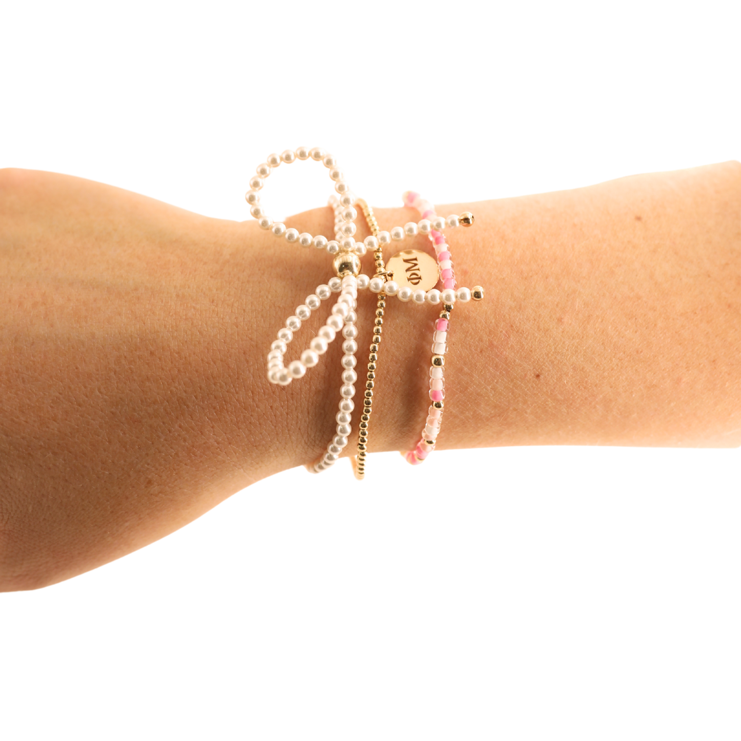 Phi Mu Sprinkle Bracelet
