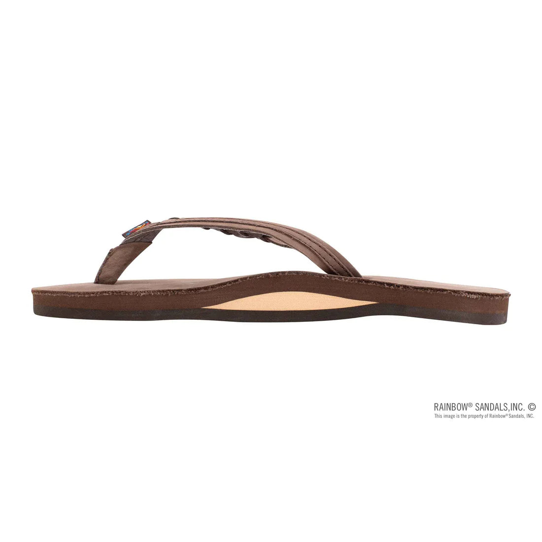 "Rainbow" Expresso Flirty Braidy Flip Flops