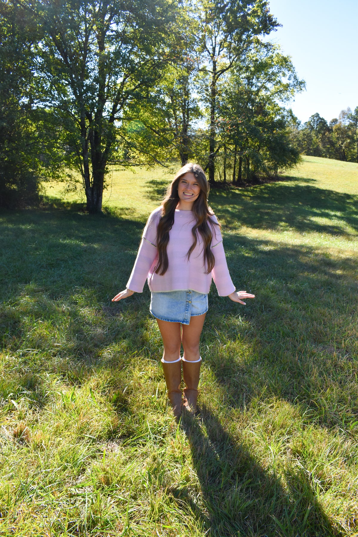 The Olive & Blush Reversible Sweater
