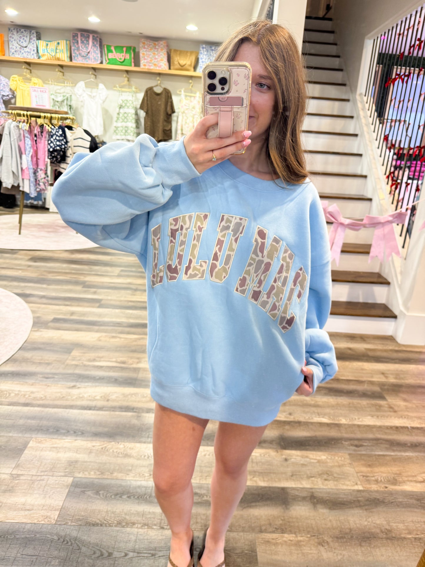 Lulu Mac Camo: Light Blue
