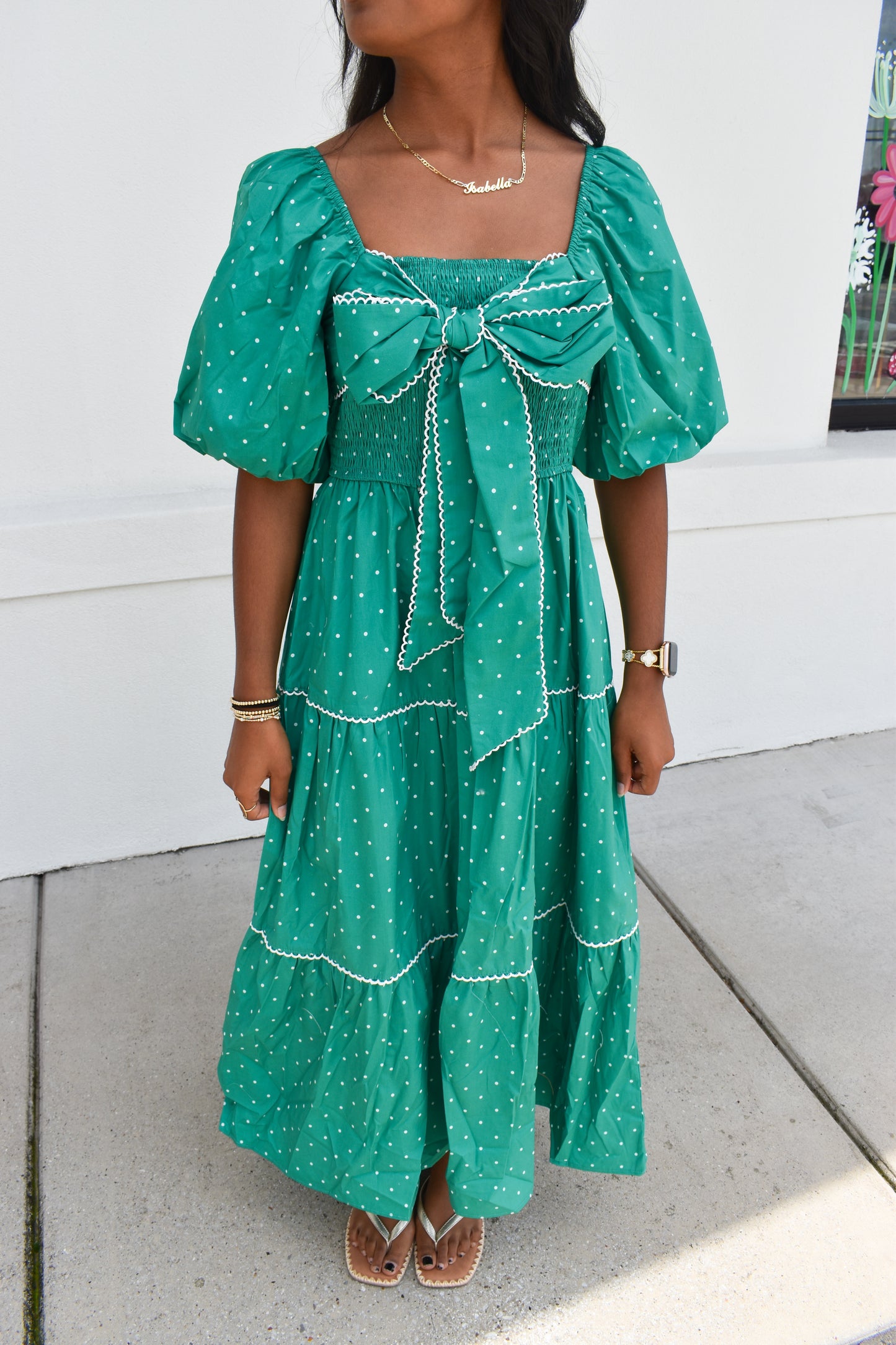 Emerald Ella Maxi Dress