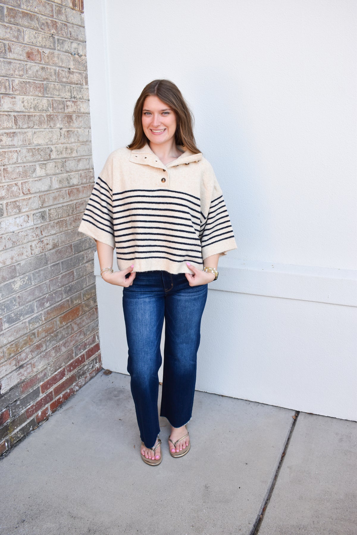 Autumn Coast Stripe Sweater