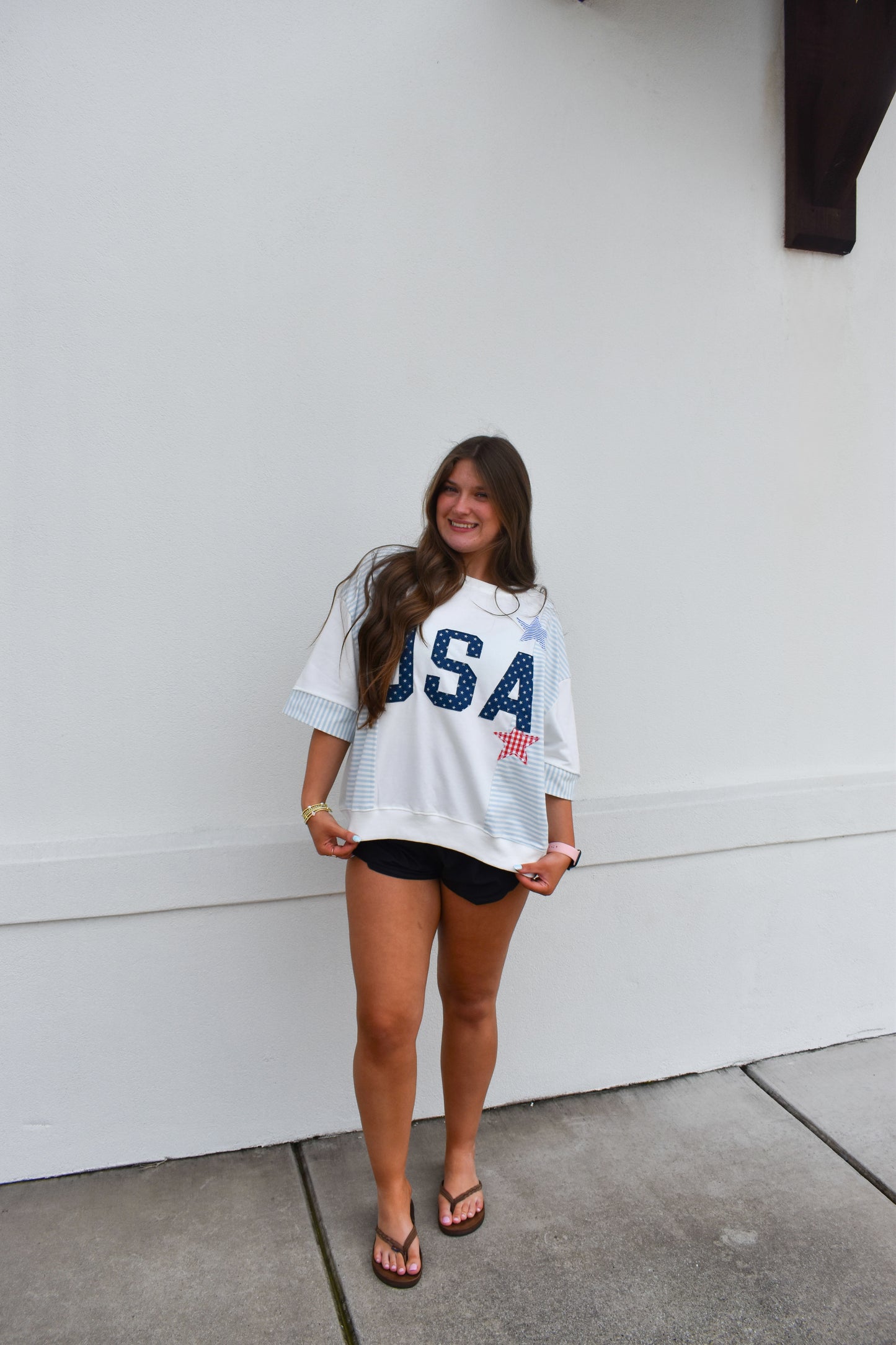 American Honey Patchwork Top