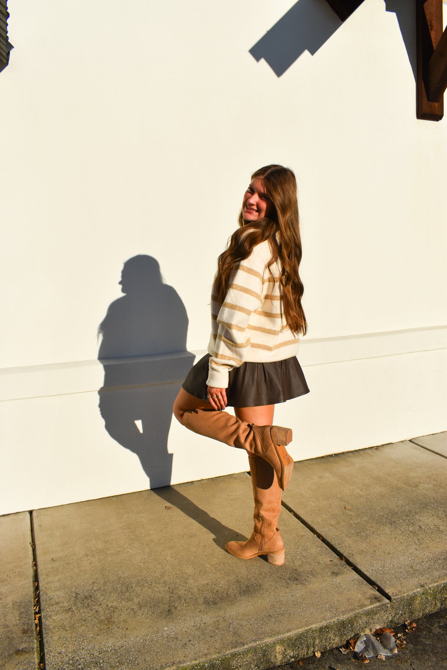 Cozy Classic Stripe Sweater