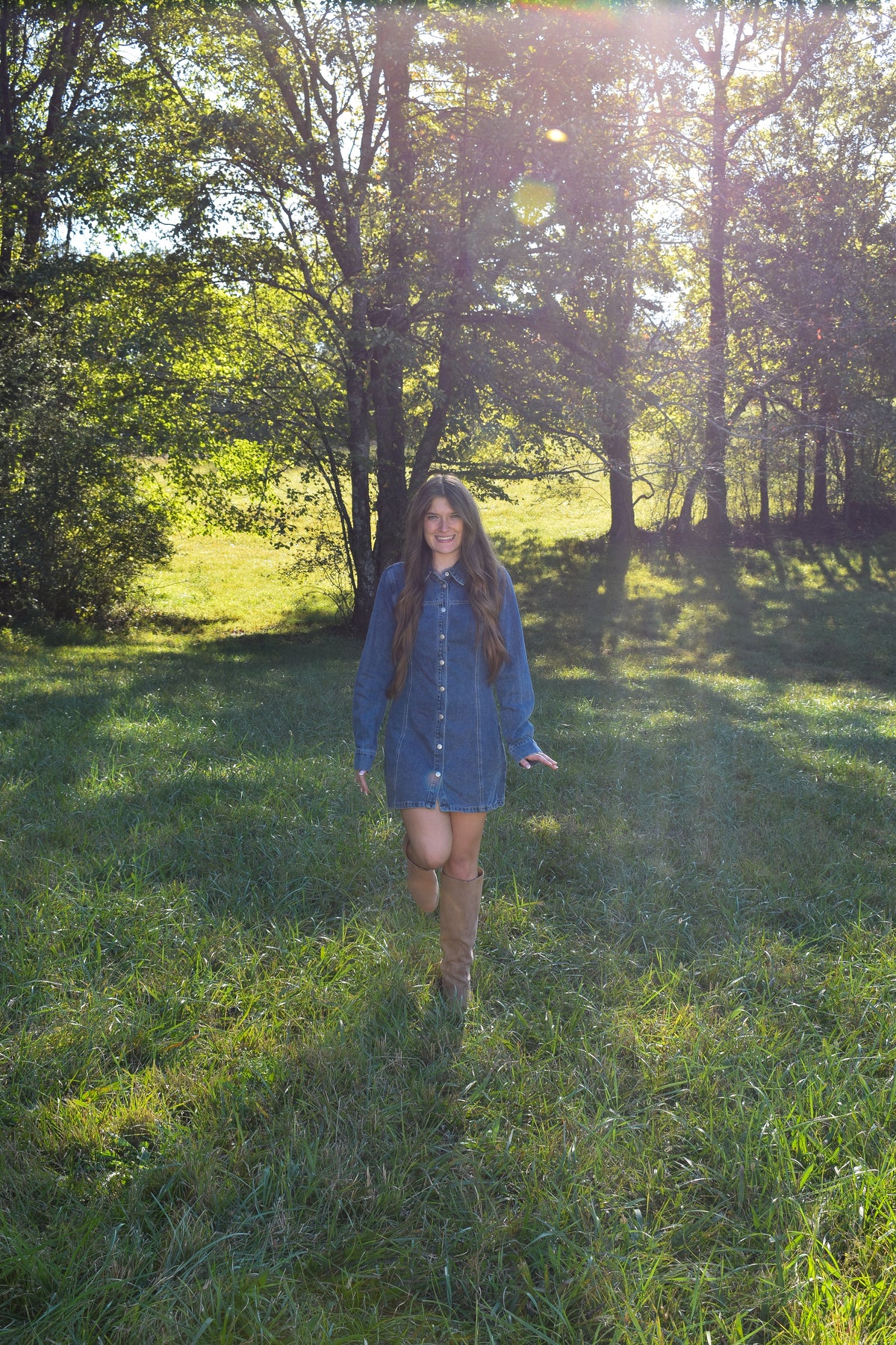 Delilah Denim Dress