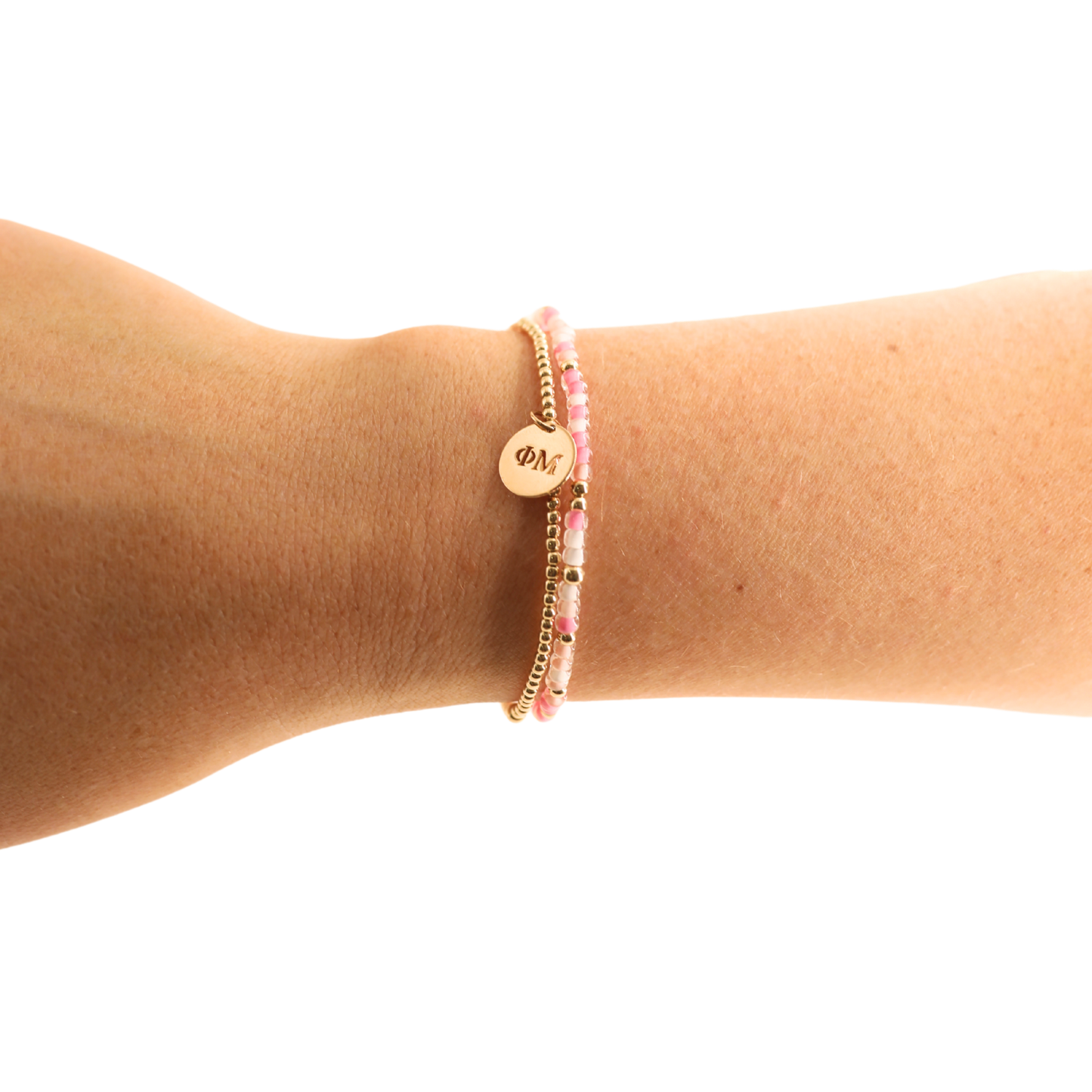 Phi Mu Sprinkle Bracelet