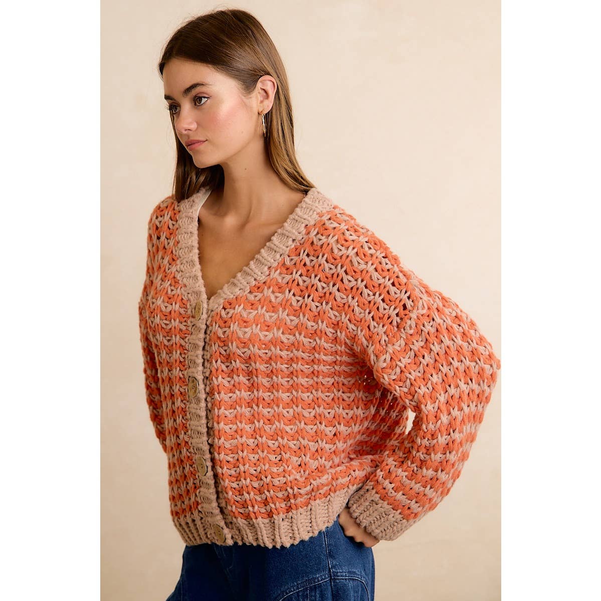 Thanksgiving Harvest Chunky Cardigan