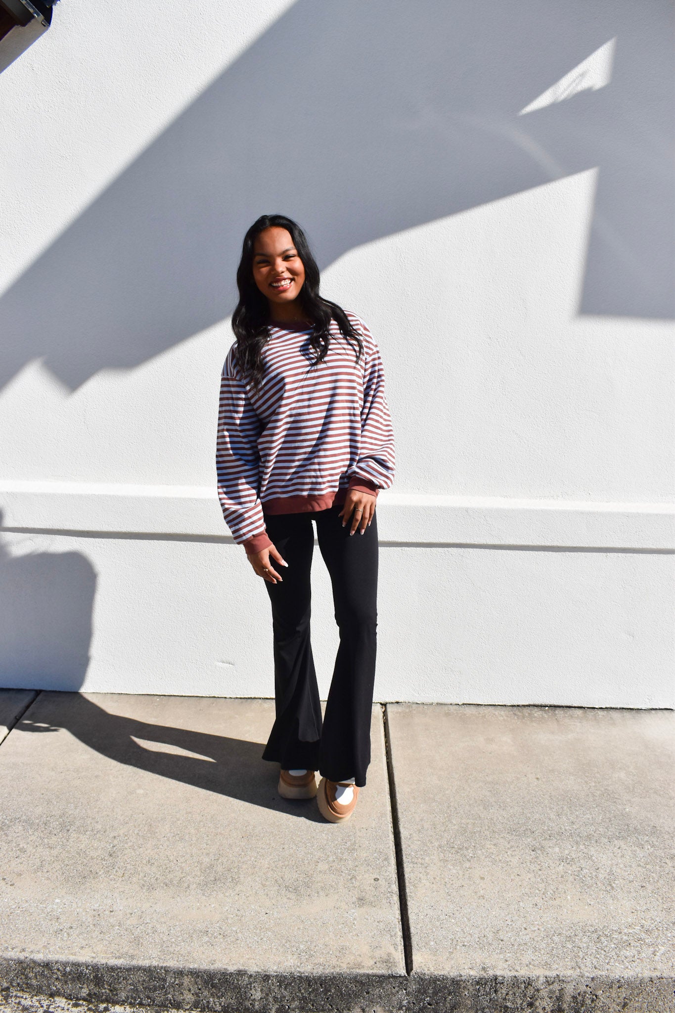 Billie Stripe Sweatshirt