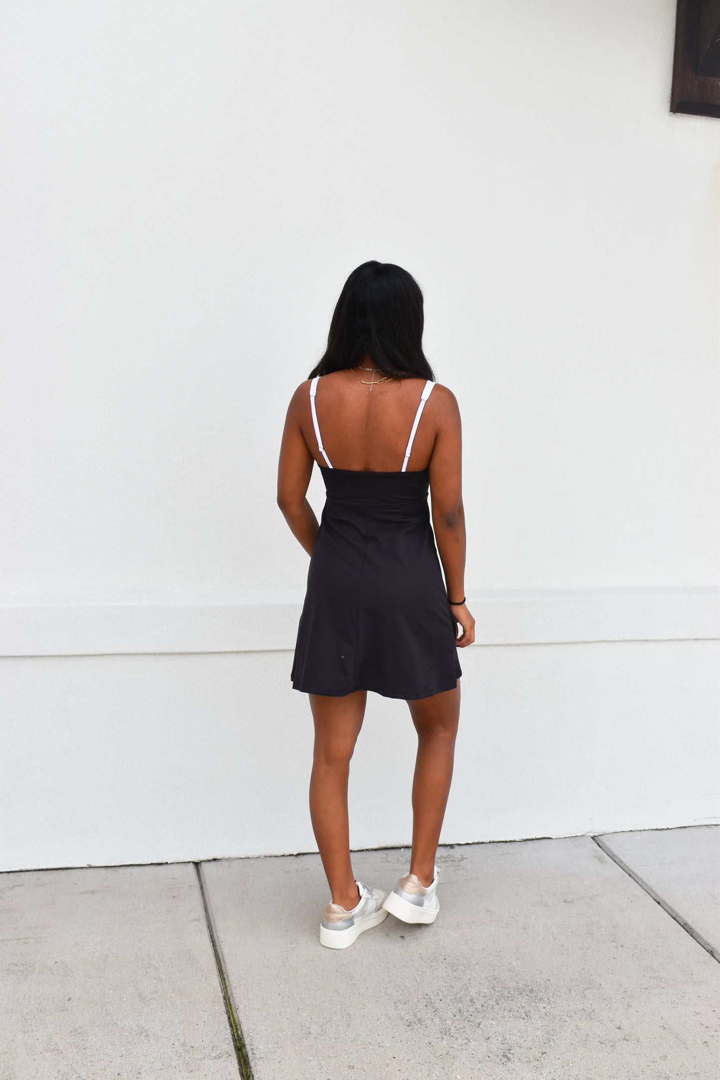 Sculpted Cutout Exercise Dress