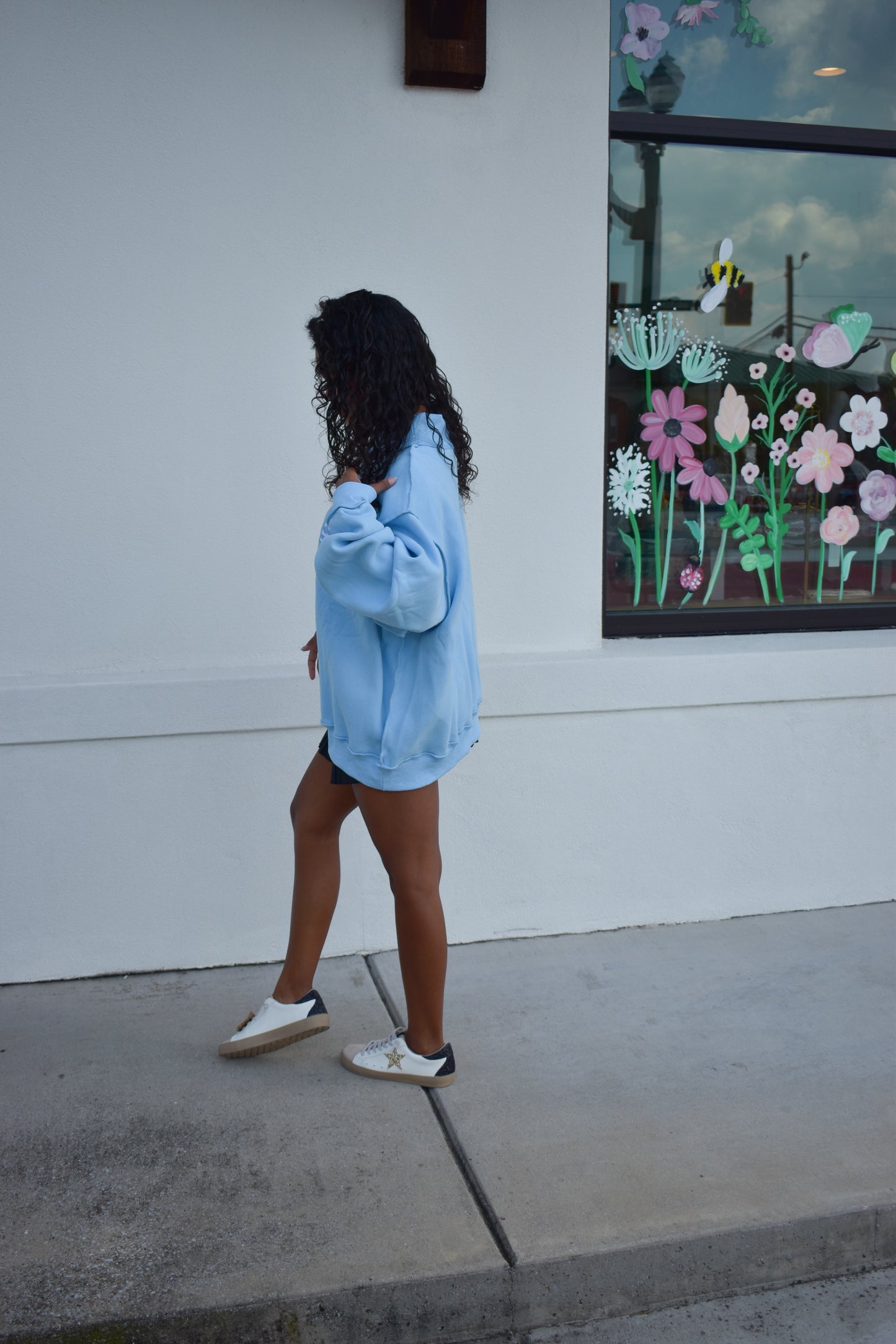 PSALMS 46:5 Double-Embroidered MockNeck