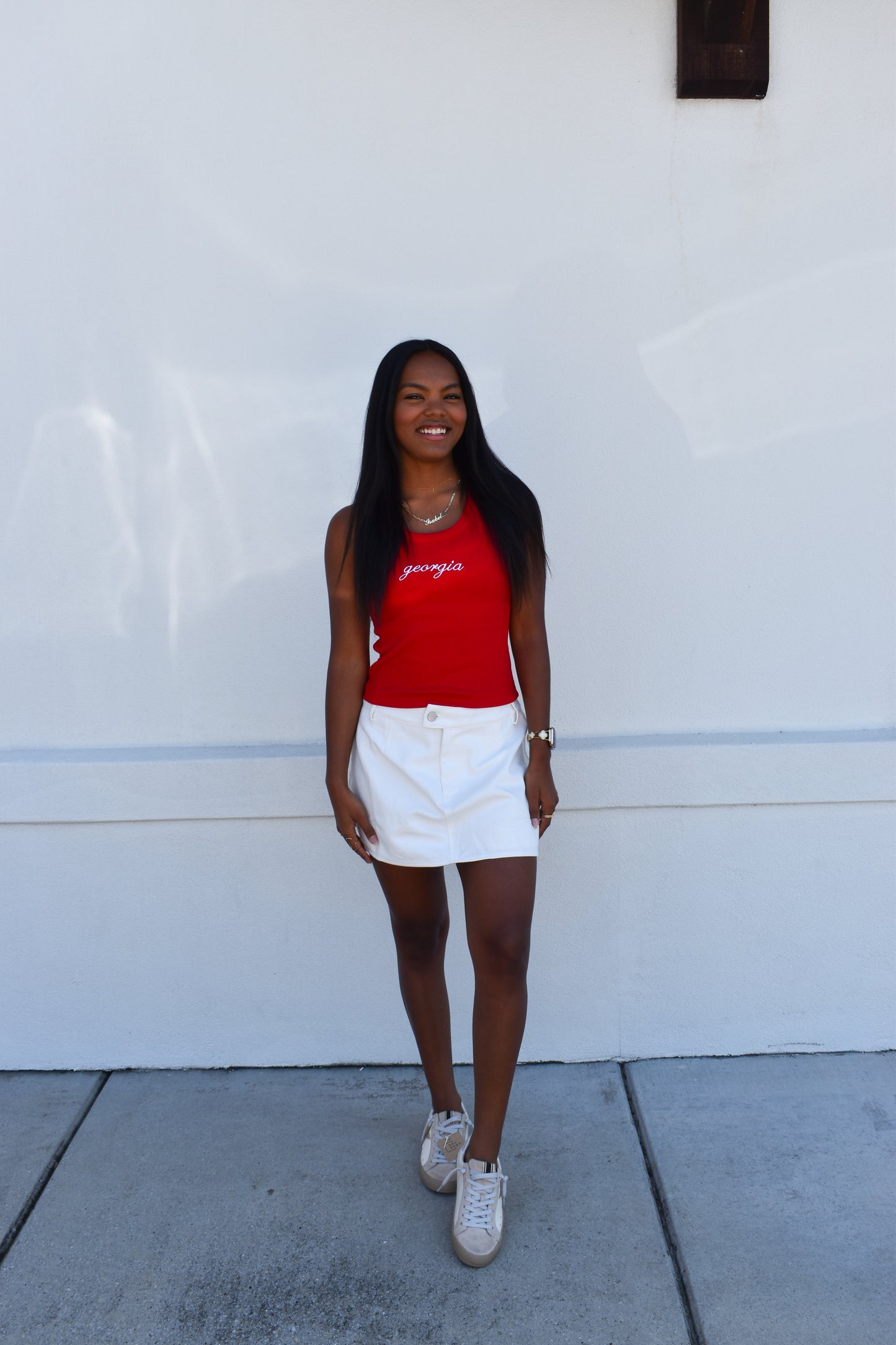 Georgia Embroidered Tank