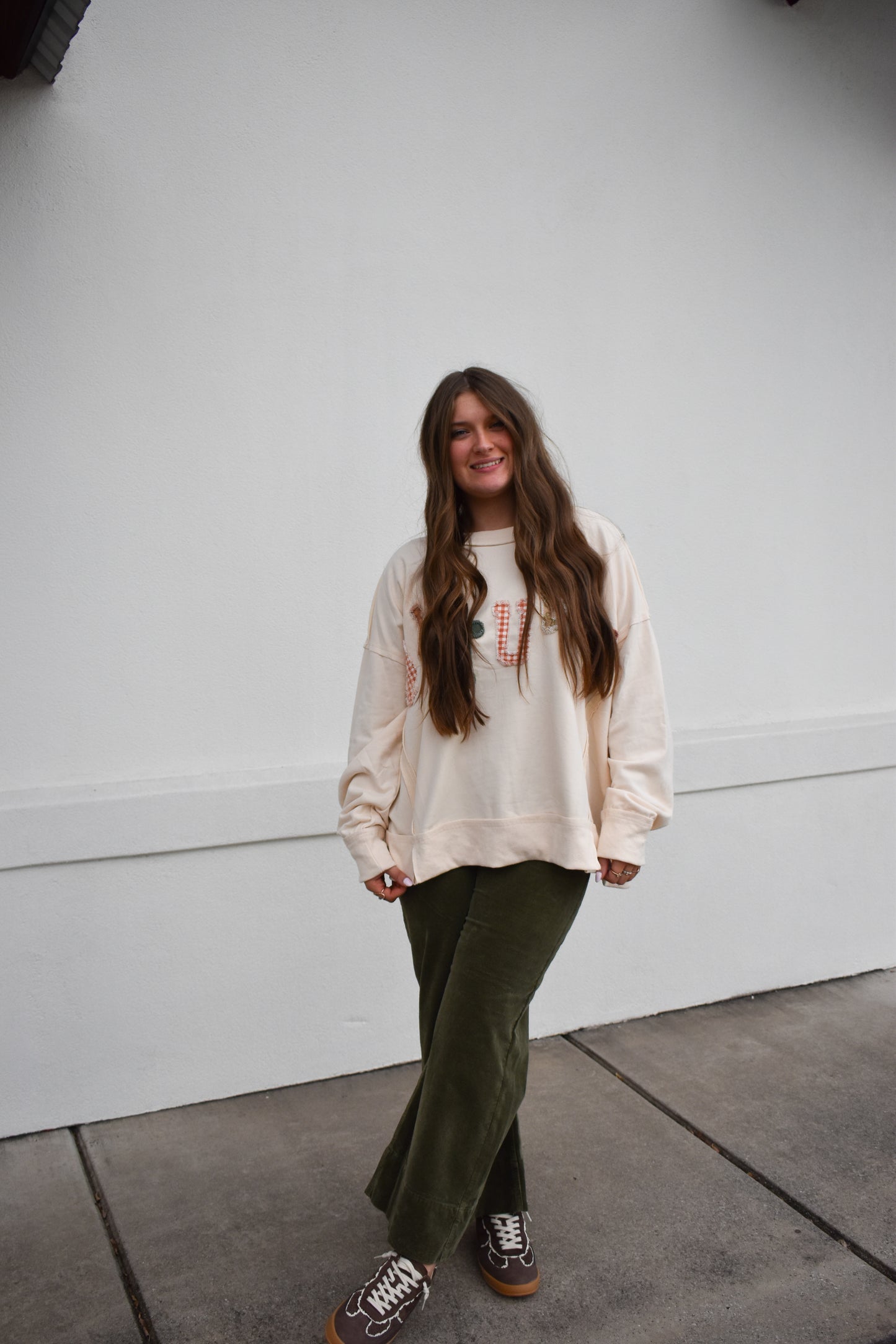 "Autumn" Printed Sweatshirt