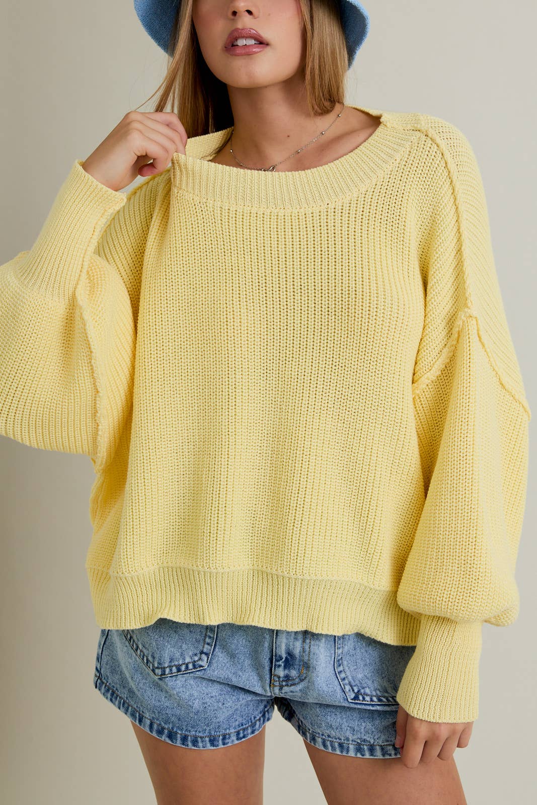 Sally Yellow Sweater