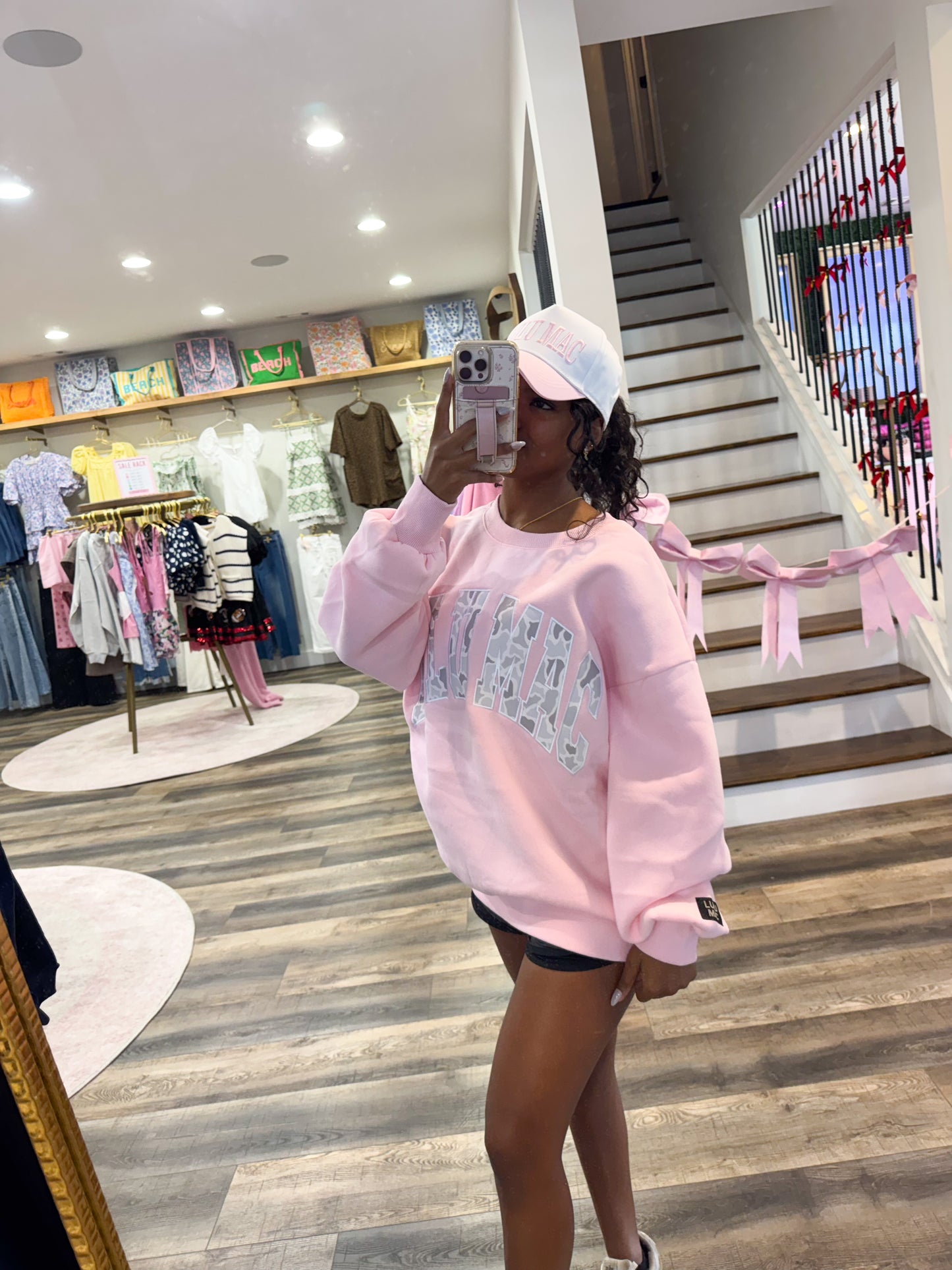 Lulu Mac Light Camo: Pink