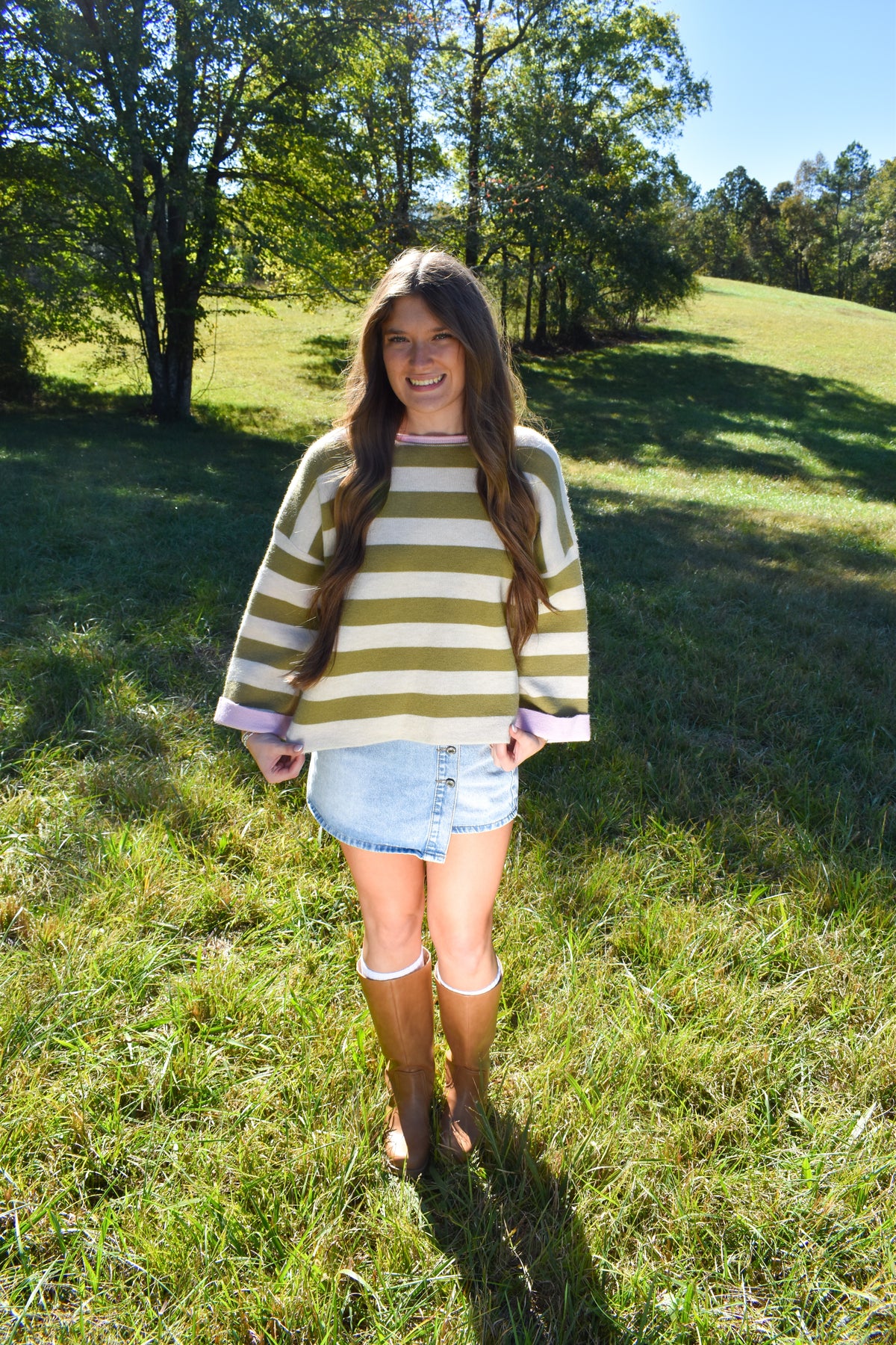 The Olive & Blush Reversible Sweater