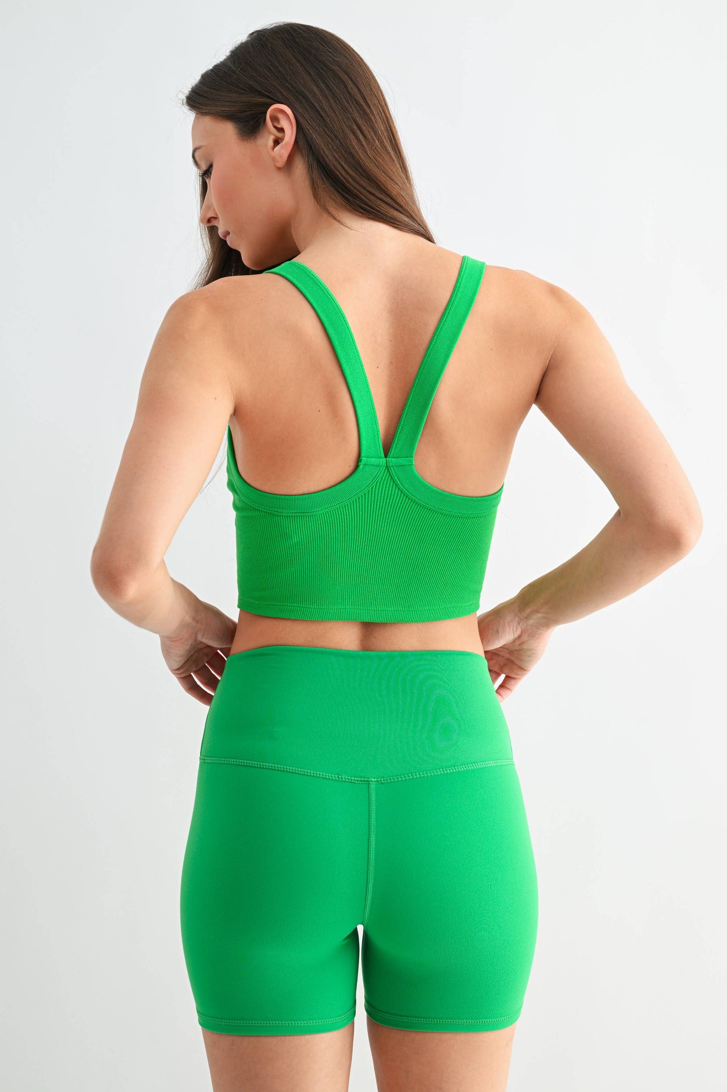 GlideFit Seamless Cami: Green