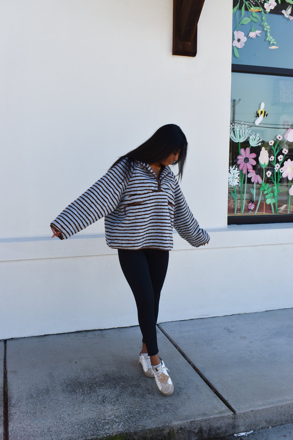 The Oakley Striped Pullover