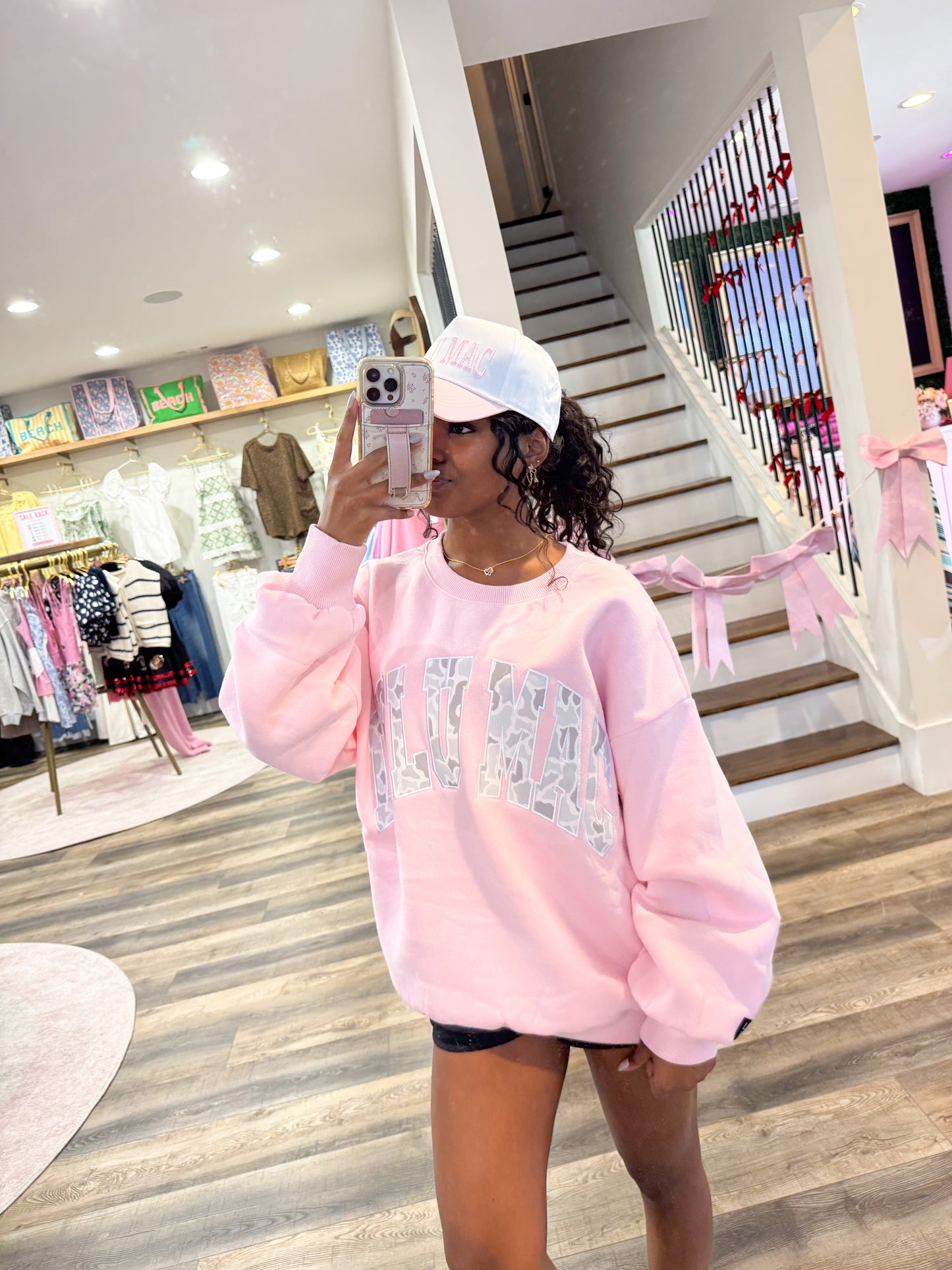 Lulu Mac Light Camo: Pink