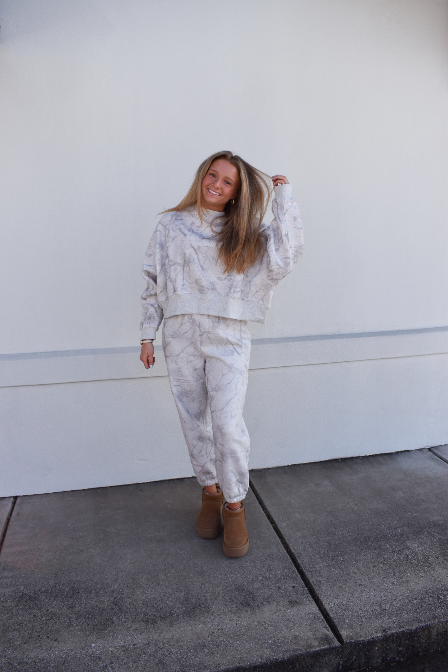 Grey Camo Sweatshirt