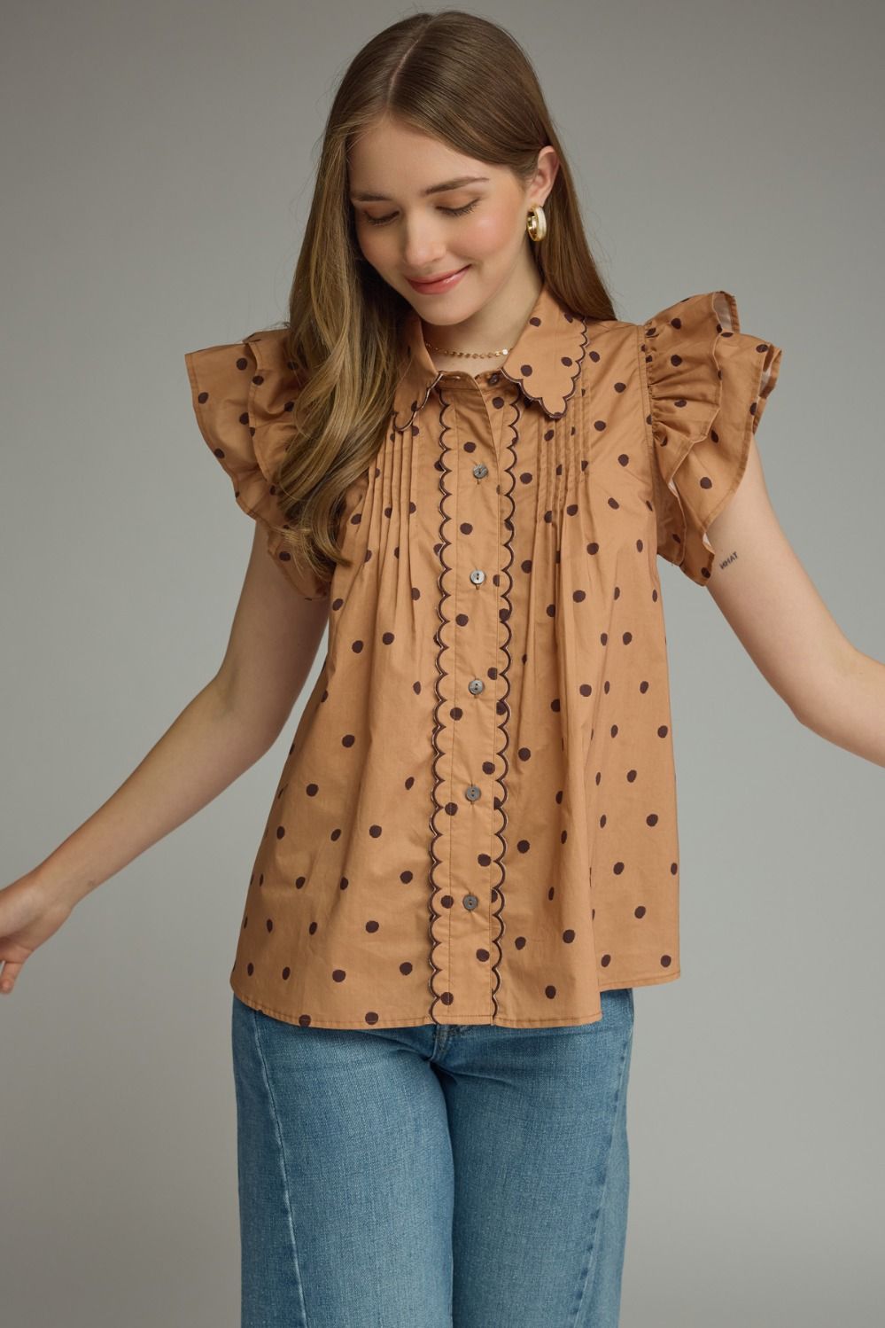 Mocha Moments Blouse
