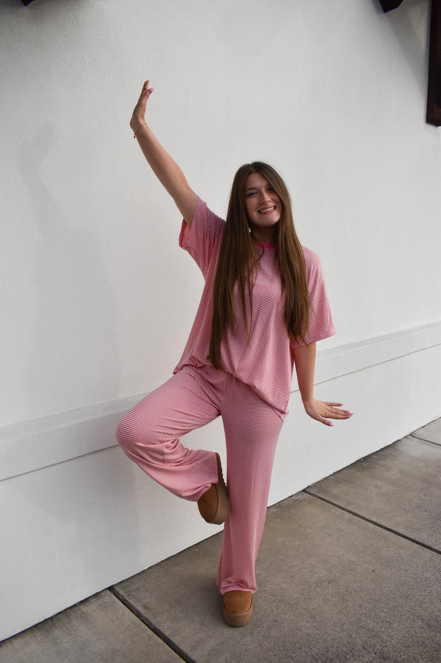 Bubblegum Stripe Pants