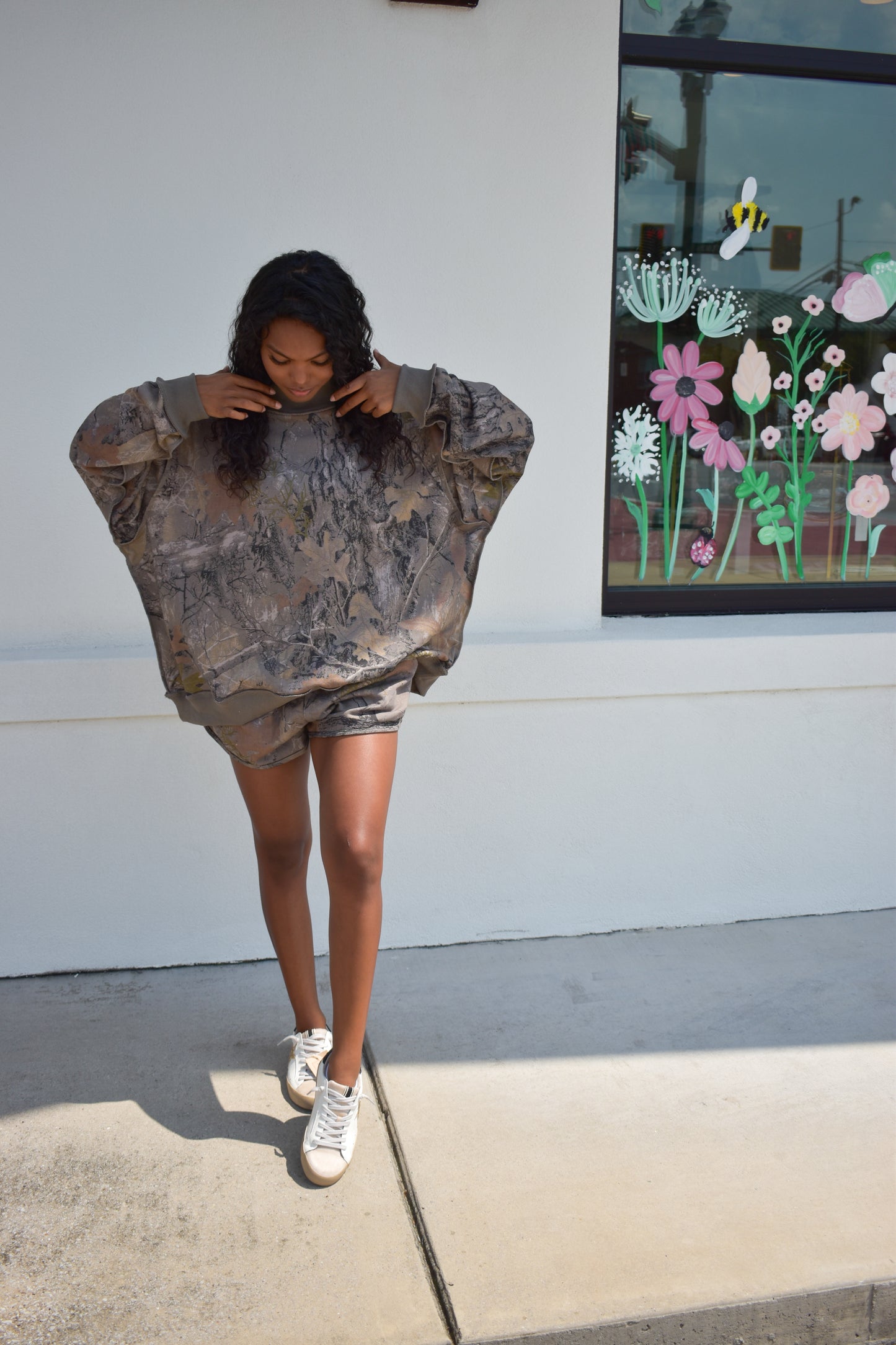 Real Tree Camo Mockneck