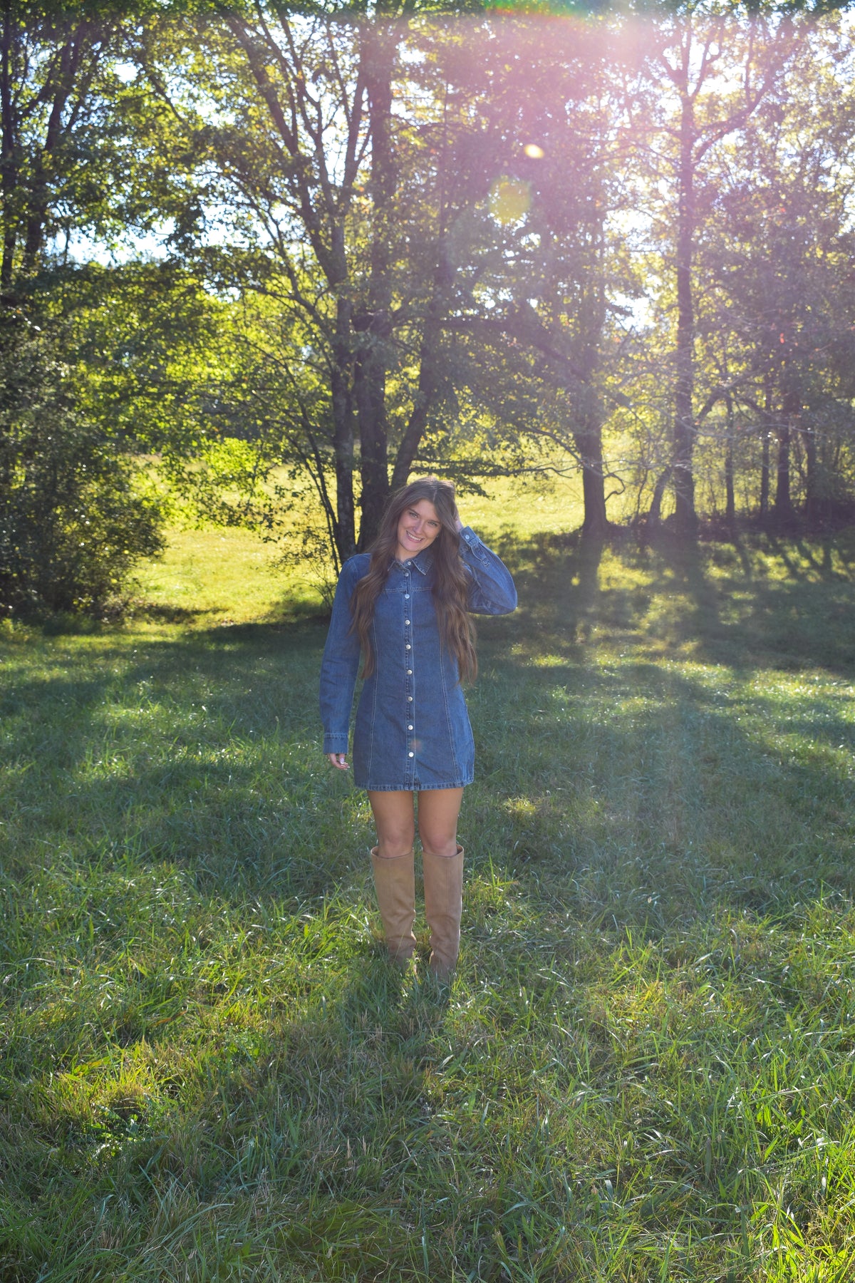 Delilah Denim Dress