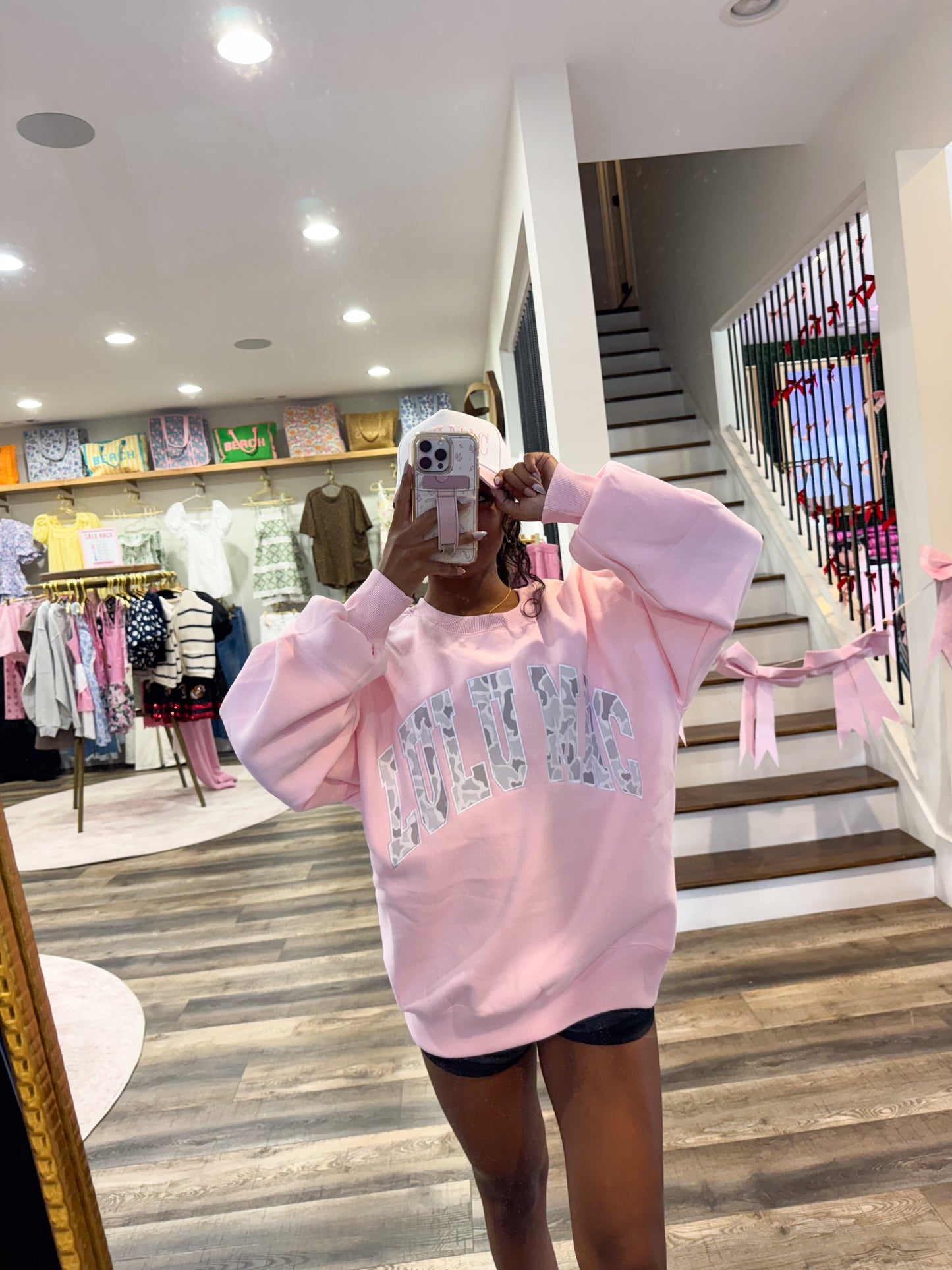 Lulu Mac Light Camo: Pink