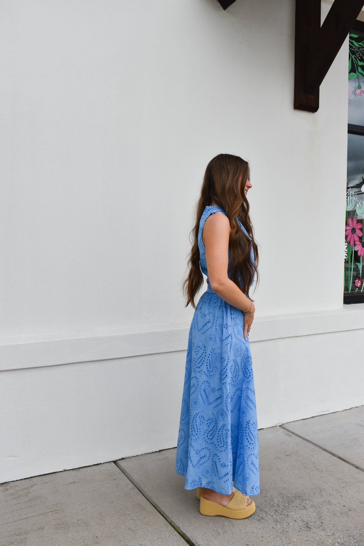 Blue Skies Eyelet Set