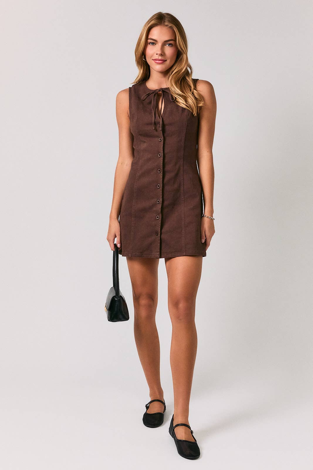 Izzy Sleeveless Mini Dress