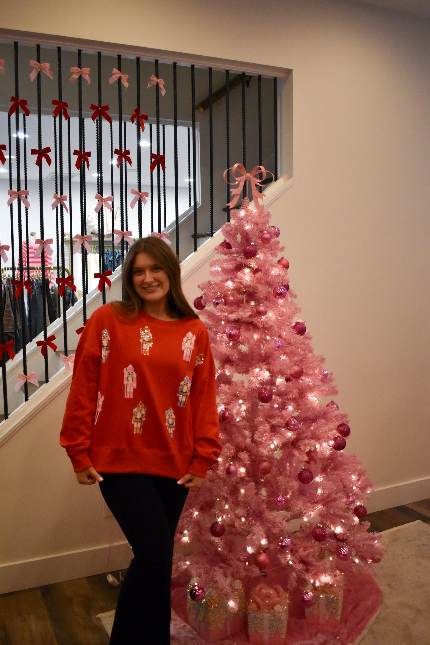 Christmas Nutcracker Oversized Sweatshirt