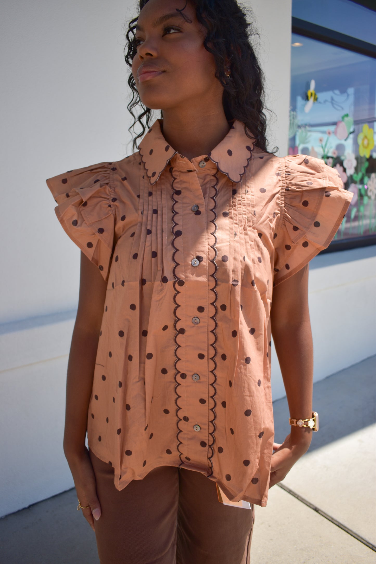 Mocha Moments Blouse