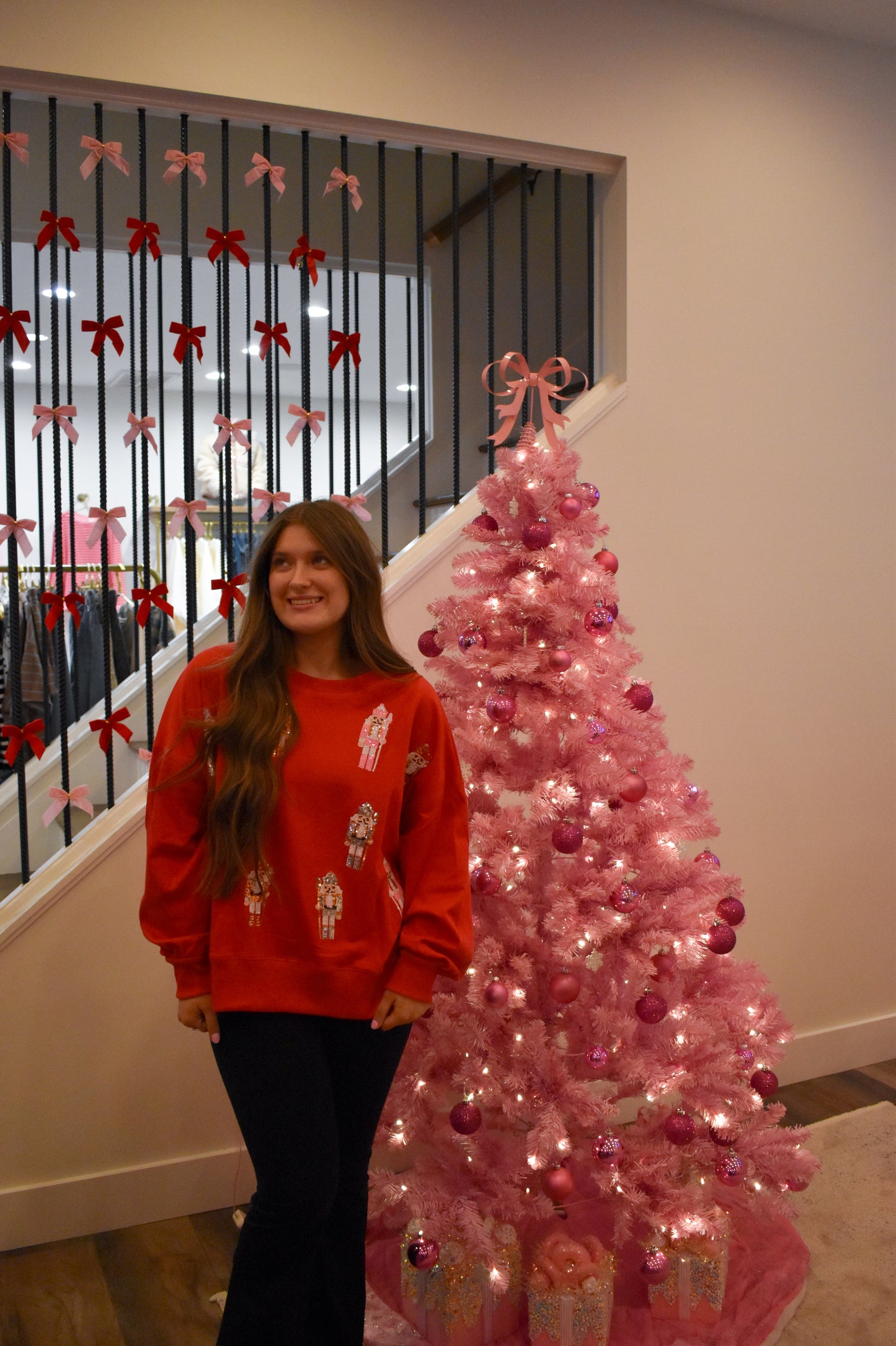 Christmas Nutcracker Oversized Sweatshirt