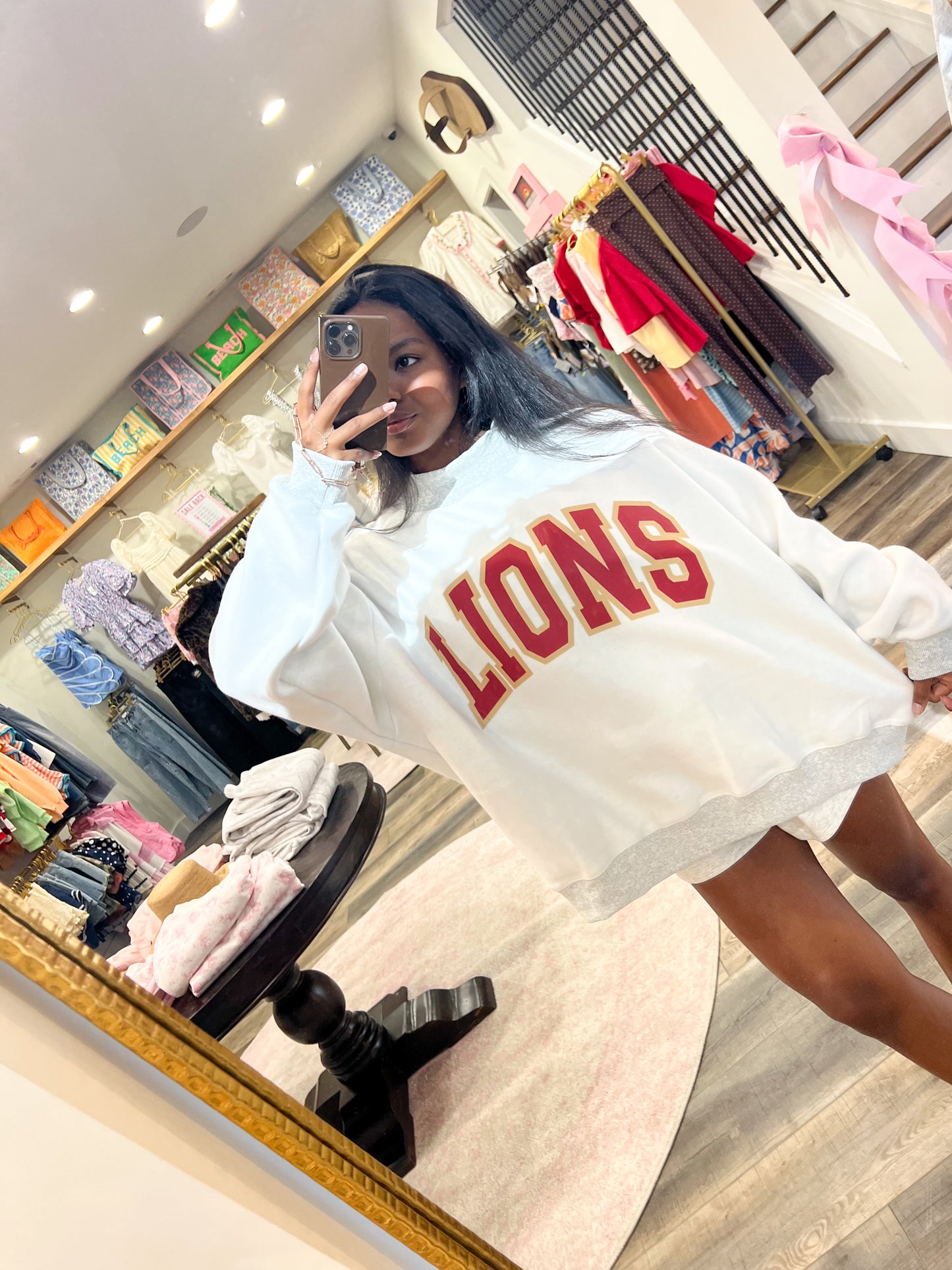 *PREORDER "Christian Heritage" & "Lions" Reversible Mockneck