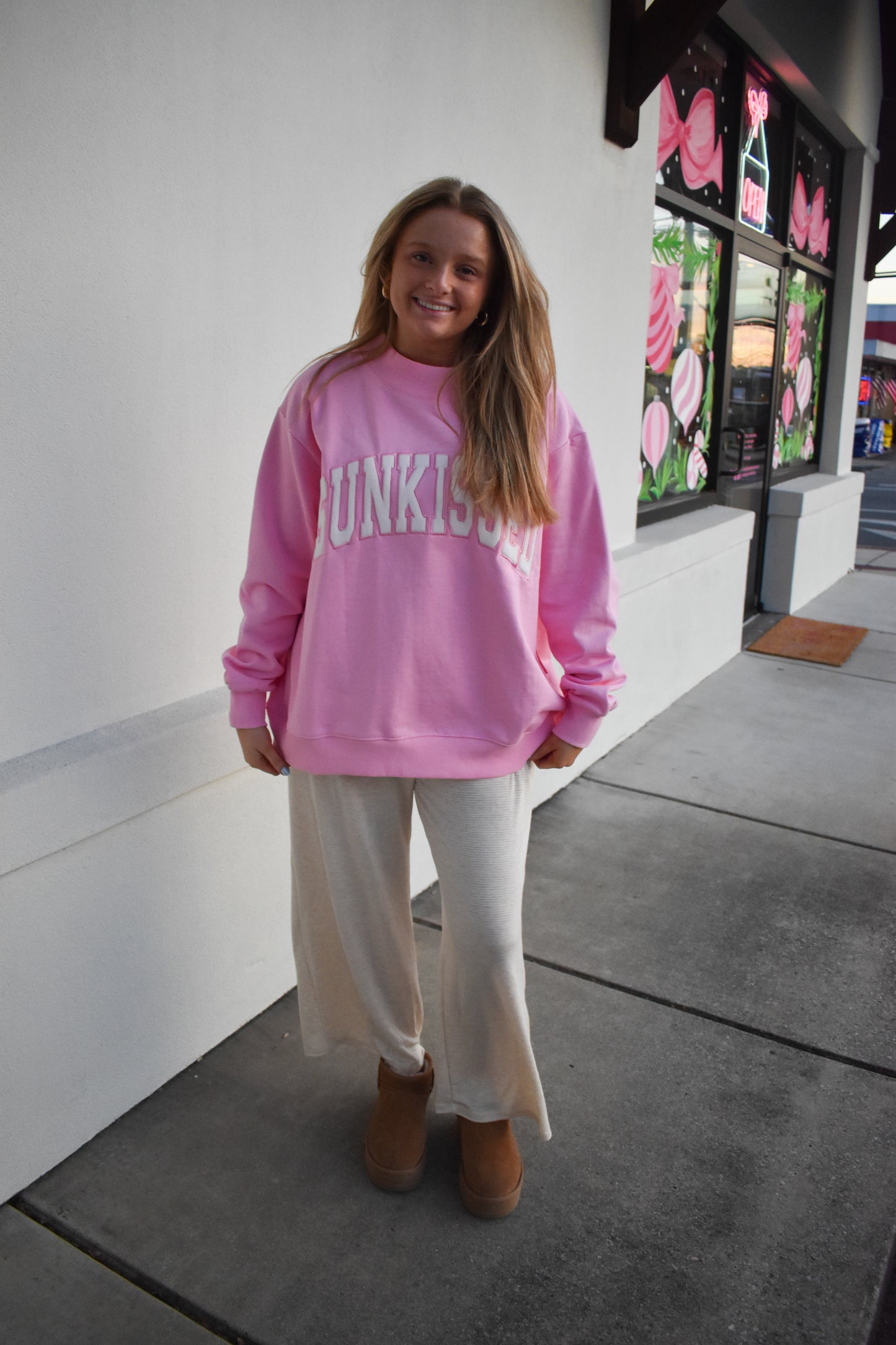 Cozy Stripe Drawstring Pant